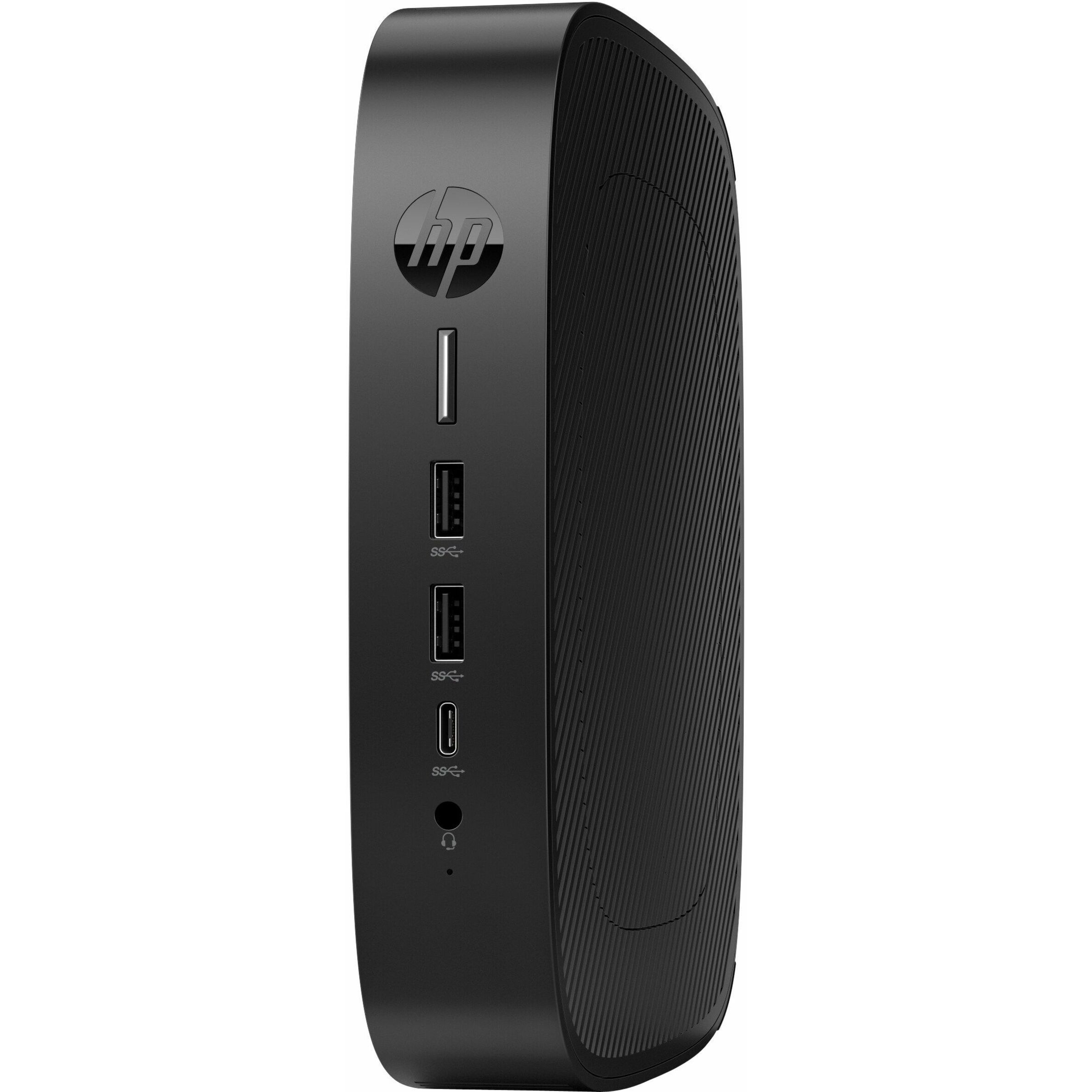 HP Elite t655 Thin Client Ryzen R2314 Quad-core (4 Core) 2.10 GHz - AMD Chip - 8 GB RAM DDR4 SDRAM - 32 GB Flash - Gigabit Ethernet - HP ThinPro - DisplayPort - Network (RJ-45) - 6 Total USB Port(s) - USB Type-C - 45 W