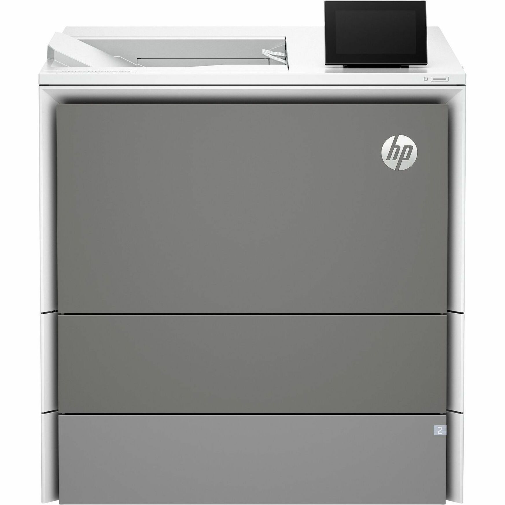 HP LaserJet Enterprise X654dn Wired Laser Printer - Color - 55 ppm Mono / 55 ppm Color - 1200 x 1200 dpi Print - Automatic Duplex Print - 650 Sheets Input - Ethernet - 180000 Pages Duty Cycle - Plain Paper Print - Gigabit Ethernet - USB — frontmaximum