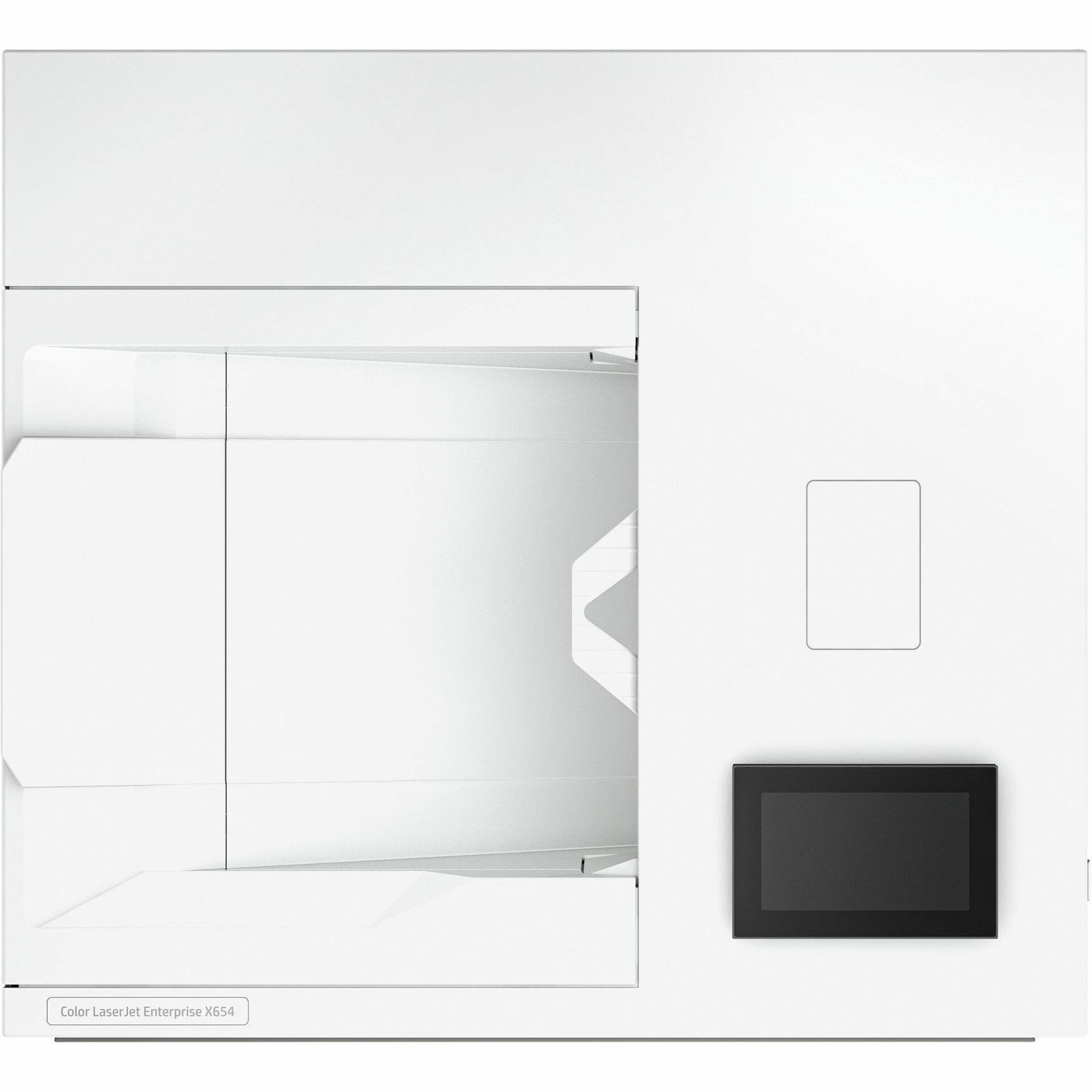 HP LaserJet Enterprise X654dn Wired Laser Printer - Color - 55 ppm Mono / 55 ppm Color - 1200 x 1200 dpi Print - Automatic Duplex Print - 650 Sheets Input - Ethernet - 180000 Pages Duty Cycle - Plain Paper Print - Gigabit Ethernet - USB — top