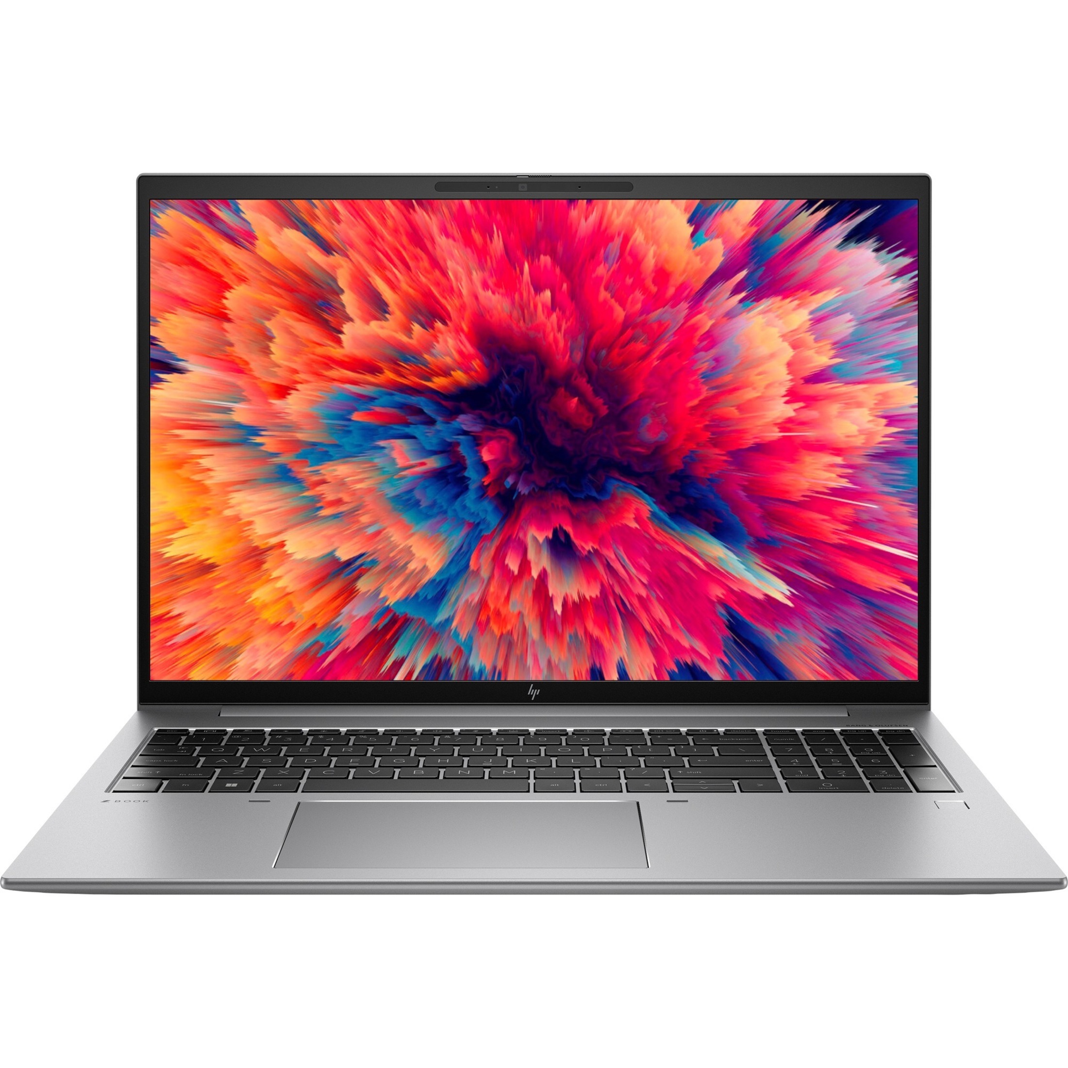HP ZBook Firefly G9 16" Mobile Workstation - WUXGA - 60 Hz - Intel Core i5 12th Gen i5-1245U - vPro Technology - 8 GB - 256 GB SSD - Refurbished - Intel Chip - 1920 x 1200 - In-plane Switching (IPS) Technology - Front Camera/Webcam - 13 Hours Battery Run Time - IEEE 802.11ax Wireless LAN Standard — front