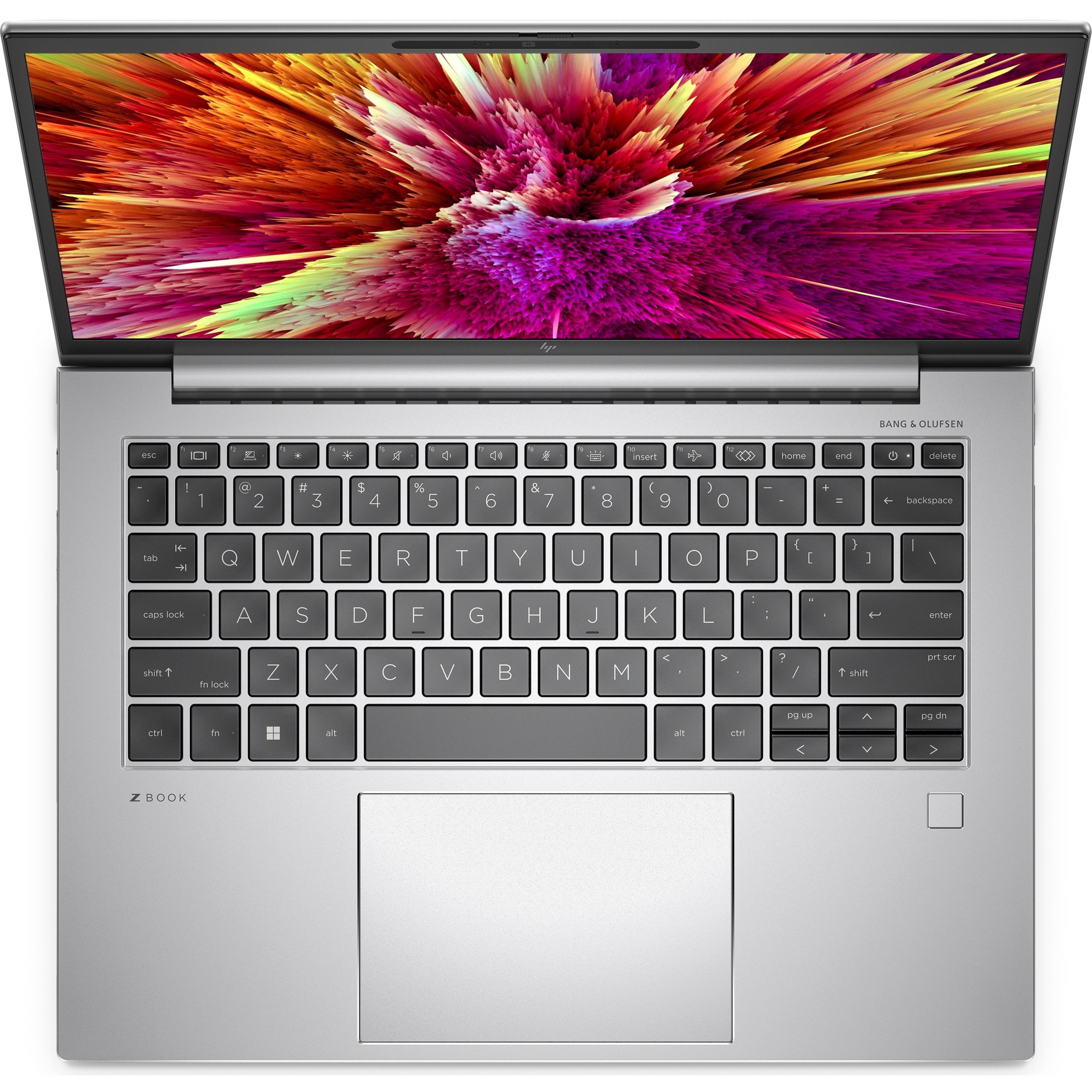 HP ZBook Firefly G10 16" Mobile Workstation - WUXGA - Intel Core i7 13th Gen i7-1360P - 32 GB - 512 GB SSD - Silver - Intel Chip - 1920 x 1200 - Windows 11 Pro - Intel Iris Xe Graphics - In-plane Switching (IPS) Technology - Front Camera/Webcam - IEEE 802.11ax Wireless LAN Standard — alternate image1