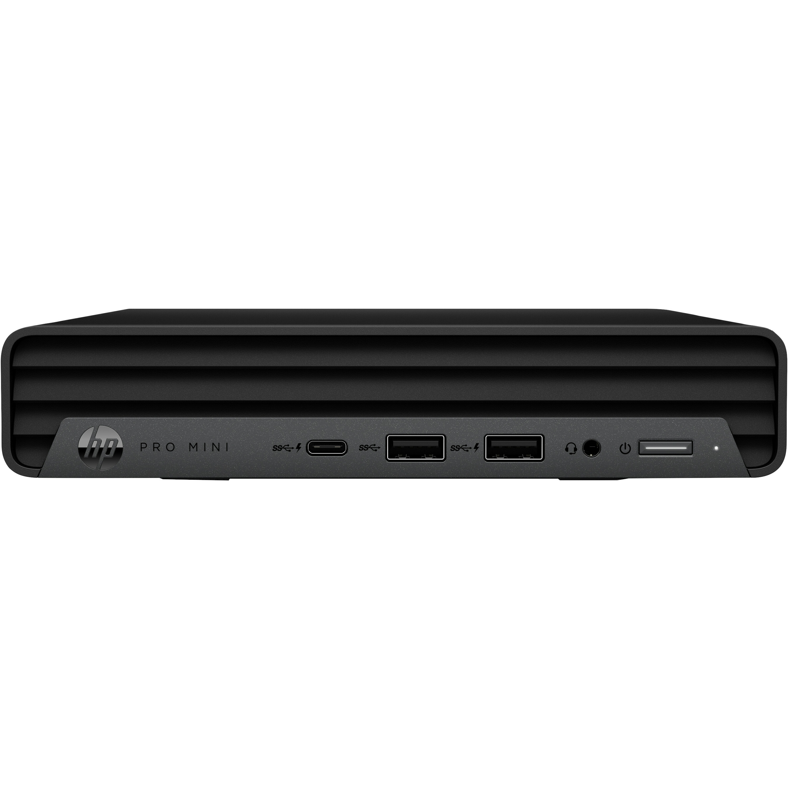 HP Pro Mini 400 G9 Desktop Computer - Intel Core i3 12th Gen i3-12300T - 8 GB - 256 GB PCI Express NVMe SSD - Mini PC - Intel Q670 Chip - Intel UHD Graphics 730 DDR4 SDRAM - 90 W
