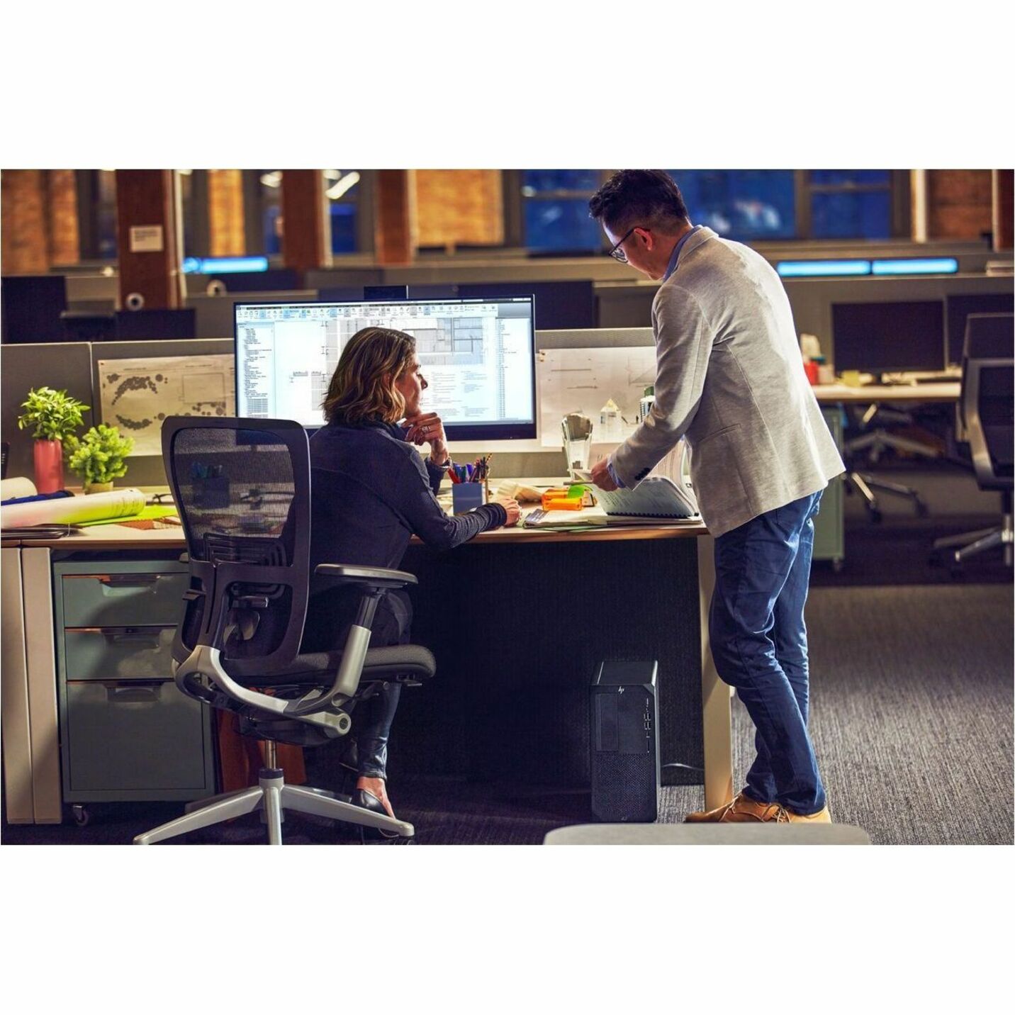 HP Z2 G9 Workstation - 1 x Intel Core i7 12th Gen i7-12700 - 16 GB - 256 GB SSD - Tower - Black - Intel W680 Chip - Serial ATA/600 Controller - 0, 1 RAID Levels - Gigabit Ethernet — life style