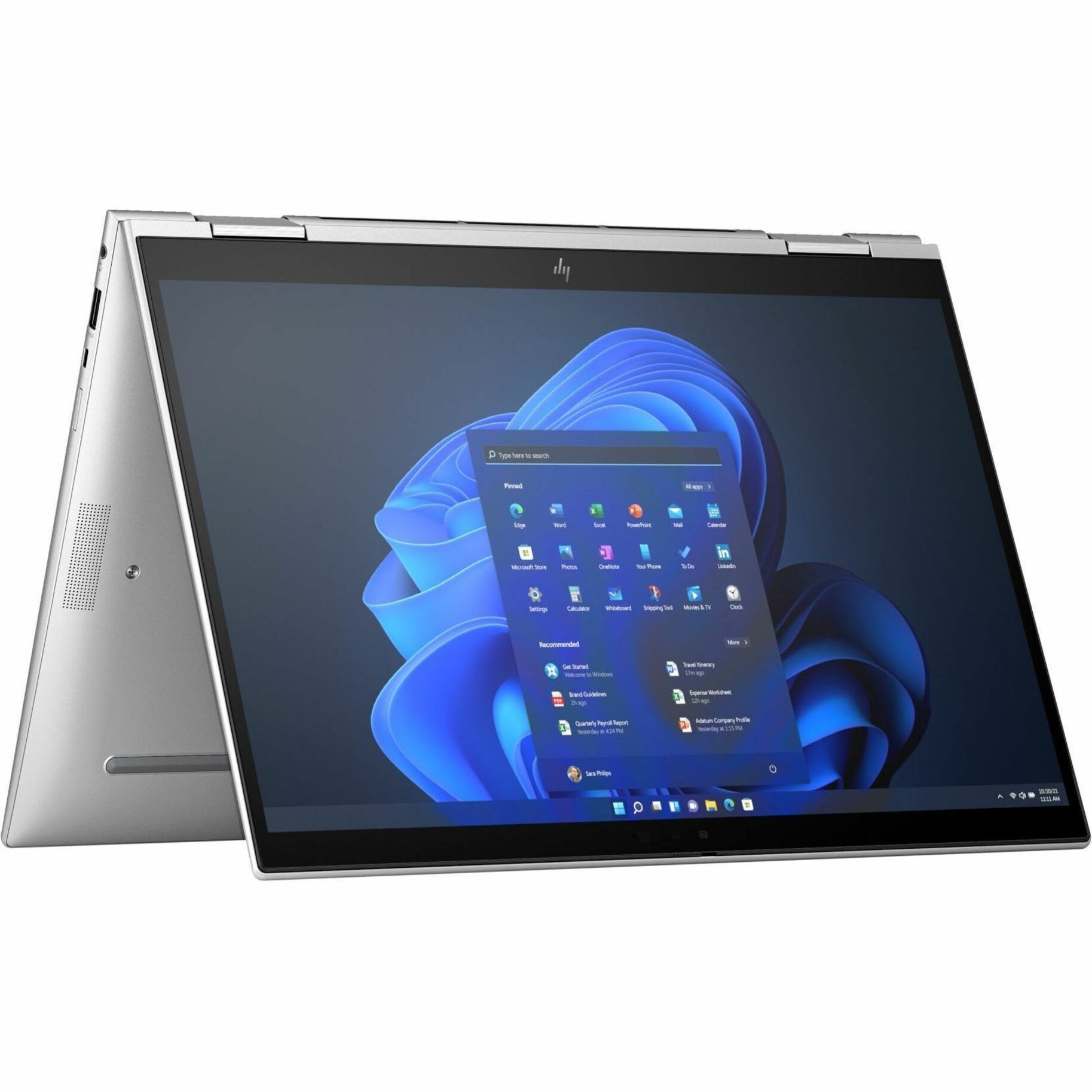 HP Elite x360 830 G10 13.3" Touchscreen Convertible 2 in 1 Notebook - WUXGA - 60 Hz - Intel Core i7 13th Gen i7-1365U - 32 GB - 1 TB SSD - Intel Chip - 1920 x 1200 - Intel Iris Xe Graphics - In-plane Switching (IPS) Technology - IEEE 802.11ax Wireless LAN Standard — alternate image2