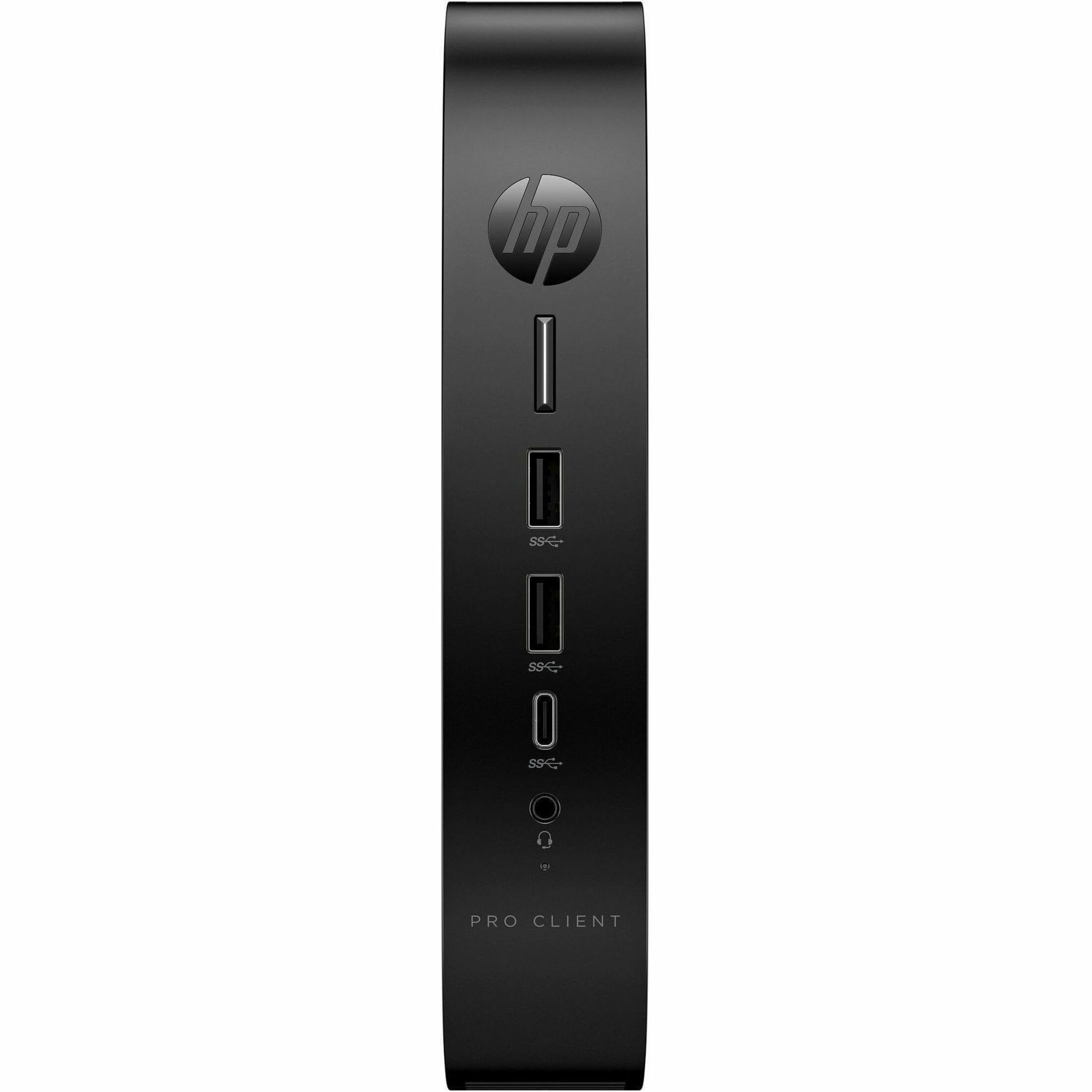 HP Pro t550 Desktop Thin Client Celeron J6412 Quad-core (4 Core) 2 GHz - Intel Chip - 8 GB RAM DDR4 SDRAM - DDR4-3200/PC4-25600 - 32 GB Flash - Ethernet - IGEL OS - DisplayPort - Network (RJ-45) - 7 Total USB Port(s) - 2 USB 2.0 Port(s) - 45 W — frontmaximum