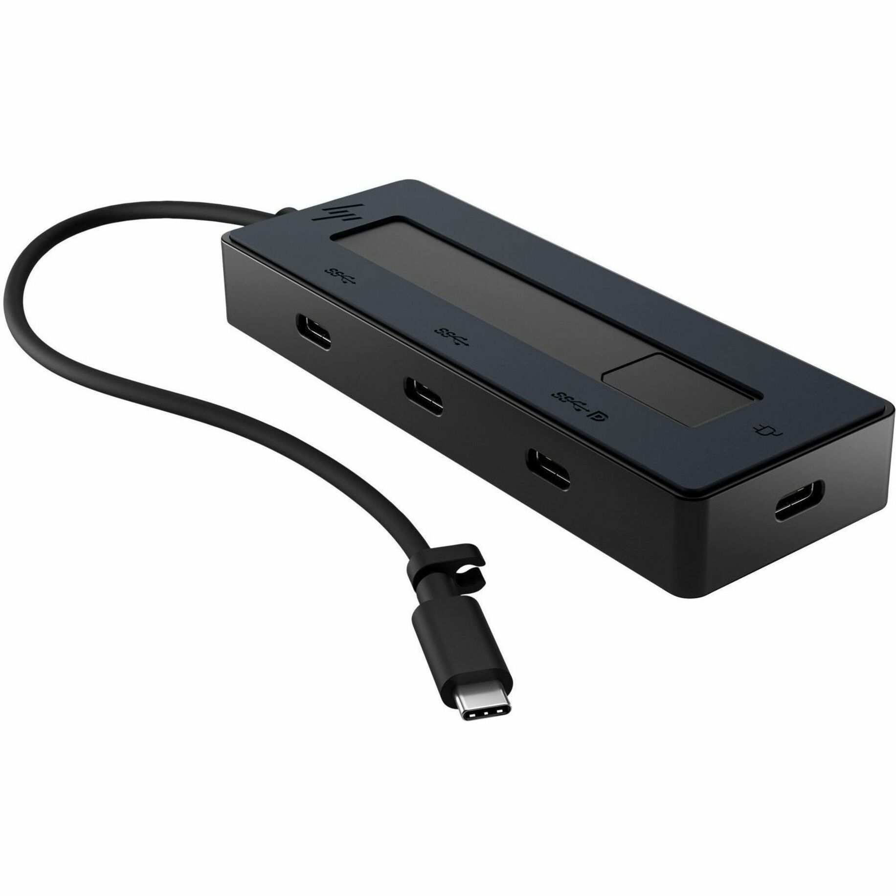 HP Docking Station - for Notebook - USB Type C - 1 Displays Supported - 4K - 3840 x 2160 - 4 x USB Ports - 4 x USB Type-C Ports - USB Type-C - Wired - Windows 10, Windows 11, iPadOS, ChromeOS, Android, macOS - 65W - Portable — alternate image1
