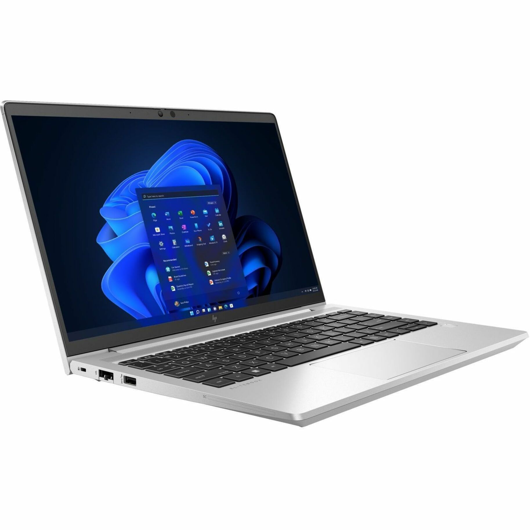 HP EliteBook 640 G9 14" Notebook - 60 Hz - Intel Core i5 12th Gen i5-1245U - 16 GB - 256 GB SSD - Intel Chip - IEEE 802.11ax Wireless LAN Standard — alternate image1