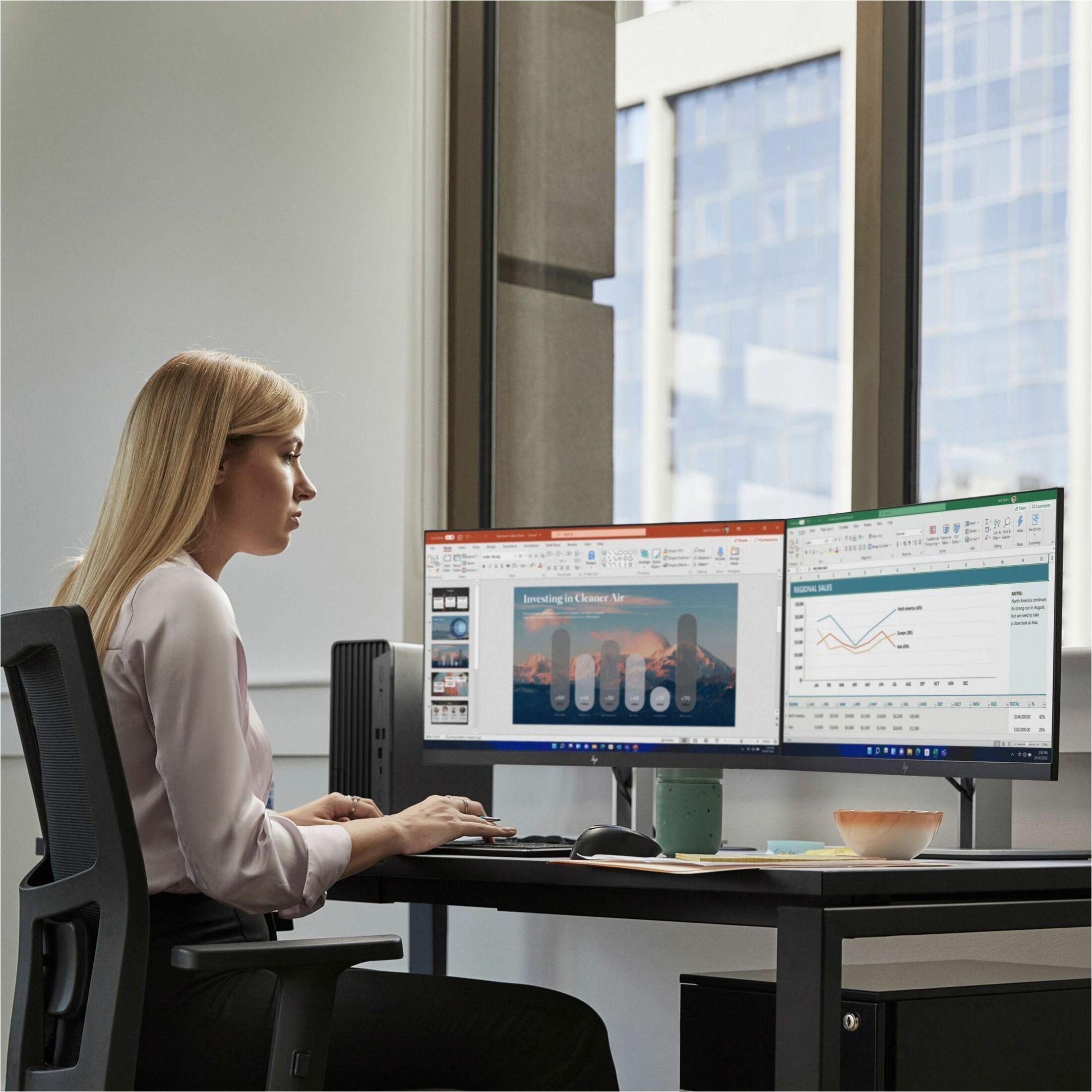 HP Pro SFF 400 G9 Desktop Computer - Intel Core i5 12th Gen i5-12500 - 16 GB - 256 GB PCI Express NVMe SSD - Small Form Factor - Intel Q670 Chip — alternate image4