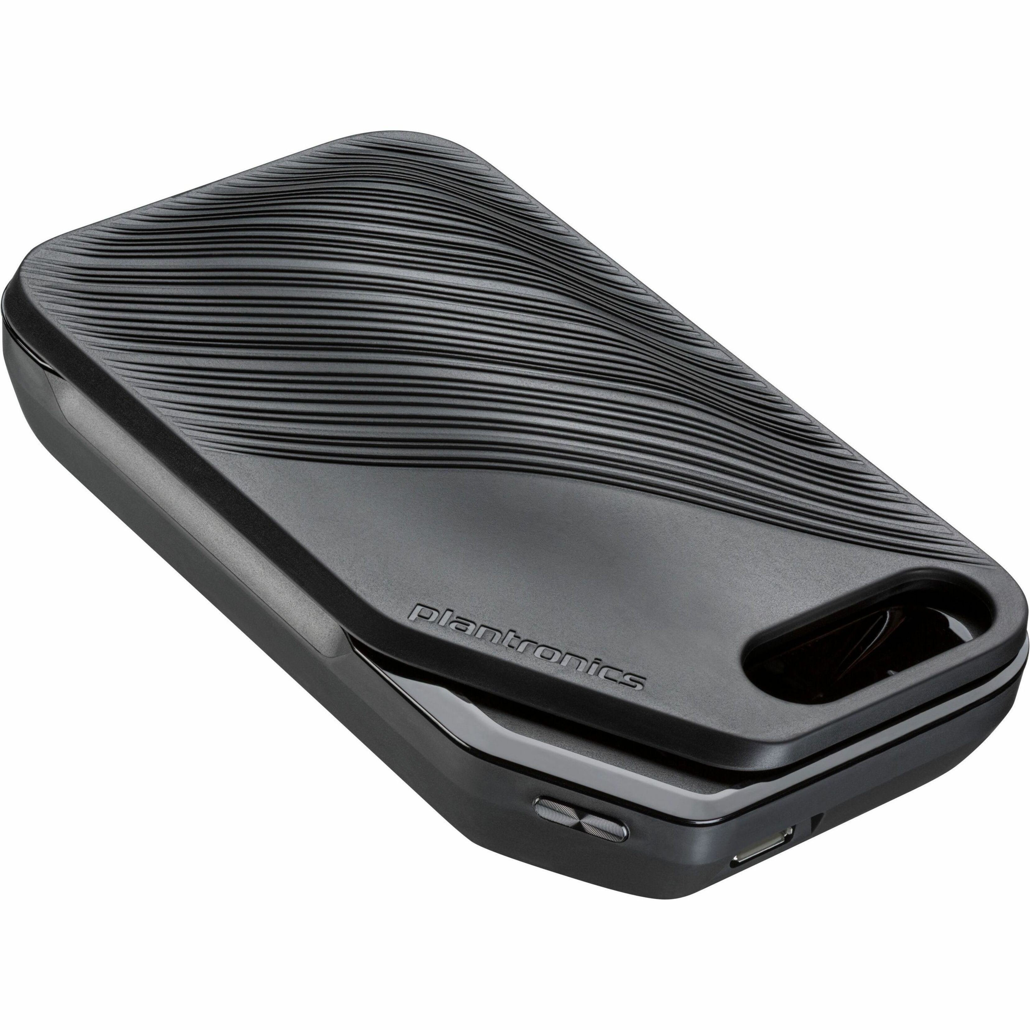 Poly Voyager 5200 USB-A Bluetooth Headset +BT700 dongle - Microsoft Teams Certification - Google Assistant, Siri - Mono - Wireless - Bluetooth - 98.4 ft - 32 Ohm - 100 Hz to 20 kHz - Over-the-ear, Earbud - Monaural - In-ear - Omni-directional, MEMS Technology, Noise Cancelling Microphone - Black — alternate image3