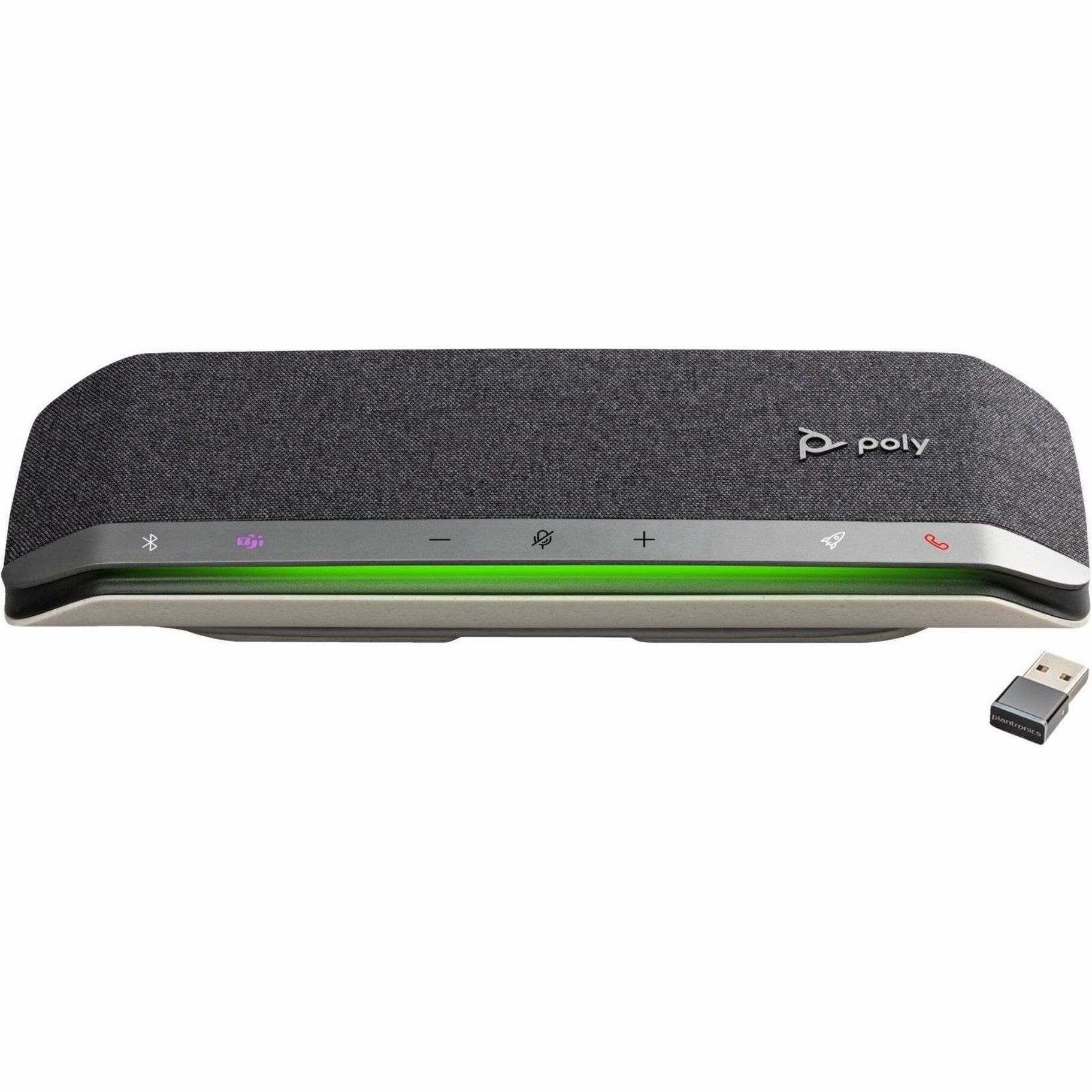 Poly Poly Sync 40+ Speakerphone - USB - Microphone - Battery - Silver - 1 — alternate image1