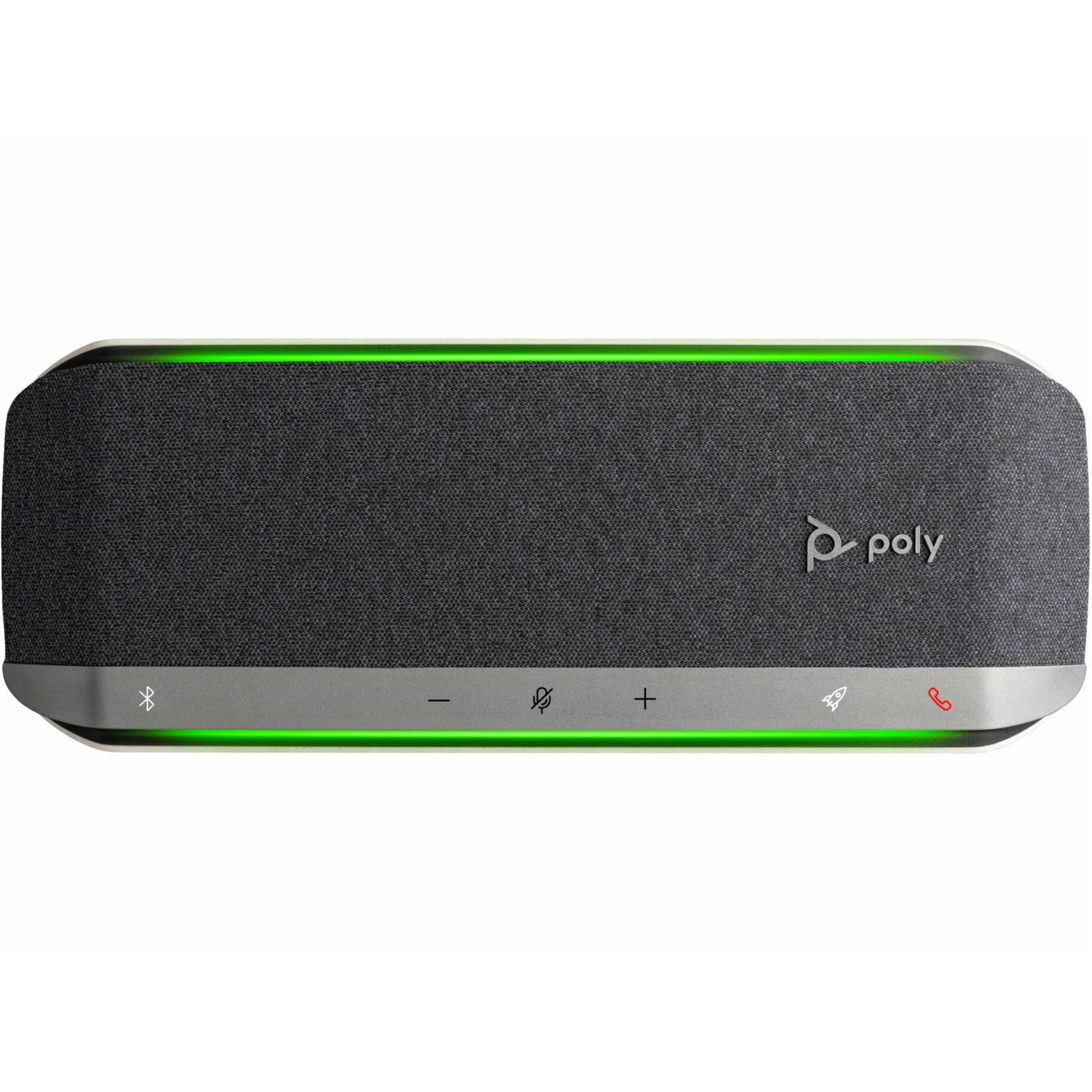 Poly Poly Sync 40+ Speakerphone - USB - Microphone - Battery - Silver - 1