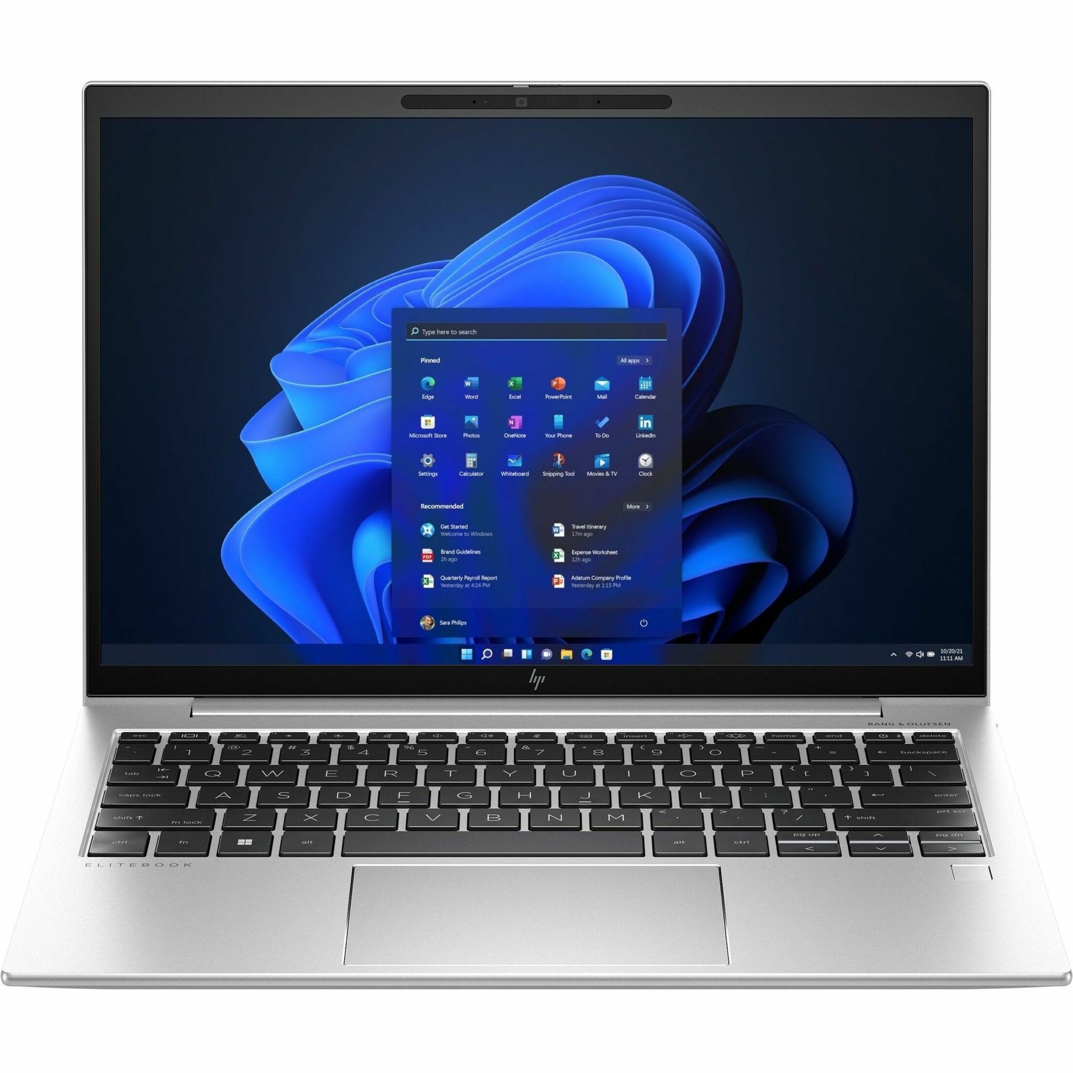HP EliteBook 830 G10 13.3" Notebook - WUXGA - 60 Hz - Intel Core i5 13th Gen i5-1345U - vPro Technology - Intel Evo Platform - 16 GB - 256 GB SSD - Intel Chip - 1920 x 1200 - Intel Iris Xe Graphics - In-plane Switching (IPS) Technology - IEEE 802.11ax Wireless LAN Standard — front