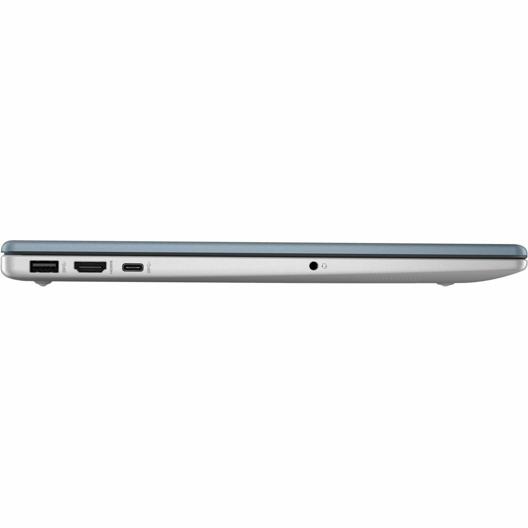 HP 15.6" Notebook - Full HD - 1920 x 1080 - (AMD Ryzen 5 7520U Quad-core (4 Core) - 8 GB Total RAM - 8 GB On-board Memory - 512 GB SSD - Moonlight Blue, Natural Silver - AMD Chip - 1920 x 1080 - Windows 11 Home Single Language - AMD Radeon Graphics - Front Camera/Webcam - 11.50 Hours Battery Run Time - IEEE 802.11ax Wireless LAN Standard — right