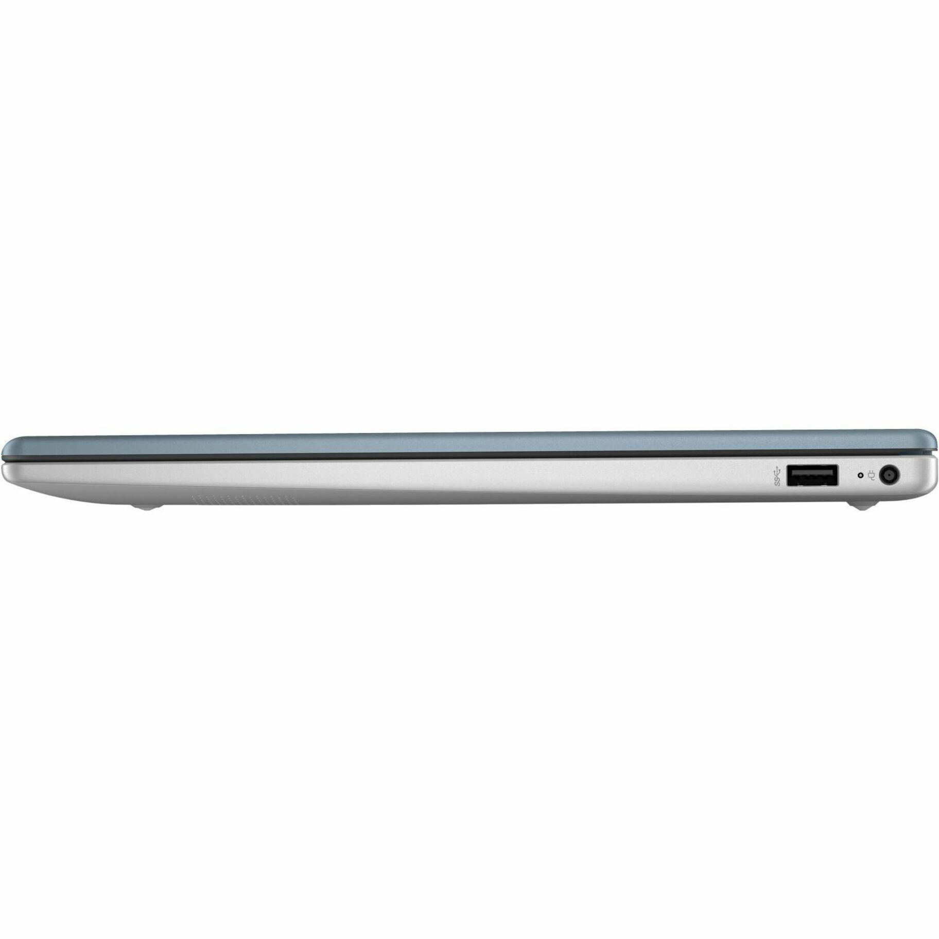 HP 15.6" Notebook - Full HD - 1920 x 1080 - (AMD Ryzen 3 7320U Quad-core (4 Core) - 8 GB Total RAM - 8 GB On-board Memory - 512 GB SSD - Moonlight Blue, Natural Silver - AMD Chip - 1920 x 1080 - Windows 11 Home Single Language - AMD Radeon Graphics - Front Camera/Webcam - 11.25 Hours Battery Run Time - IEEE 802.11ax Wireless LAN Standard — left