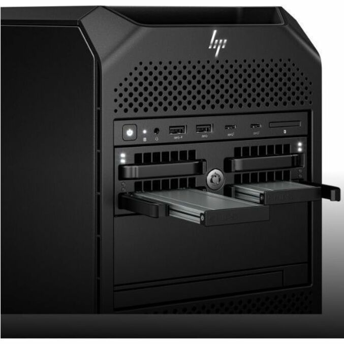 HP Z6 G5 Workstation - 1 Xeon w5-3435X - vPro Technology - 16 GB - 512 GB SSD - Tower - Black - Smart Buy - Intel W790 Chip - Windows 11 Pro - Serial ATA/600 Controller - 0, 1, 5, 10 RAID Levels - French Keyboard - Gigabit Ethernet — alternate image3