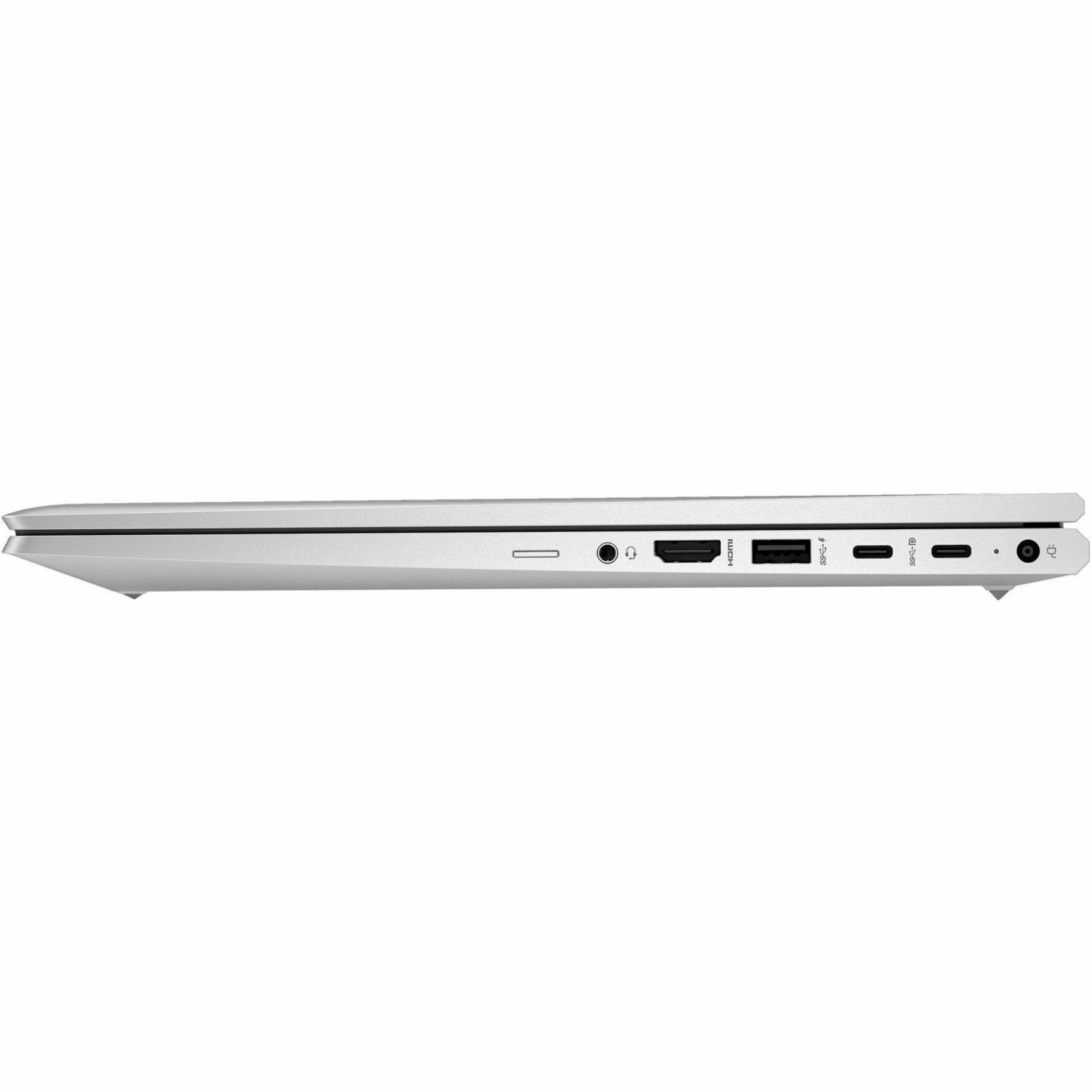 HP ProBook 450 G10 15.6" Notebook - Full HD - 1920 x 1080 - Intel Core i7 13th Gen i7-1355U Deca-core (10 Core) - 16 GB Total RAM - 512 GB SSD - Pike Silver - Intel Chip - Windows 11 Pro - Intel UHD Graphics - In-plane Switching (IPS) Technology - Front Camera/Webcam - IEEE 802.11ax Wireless LAN Standard — left