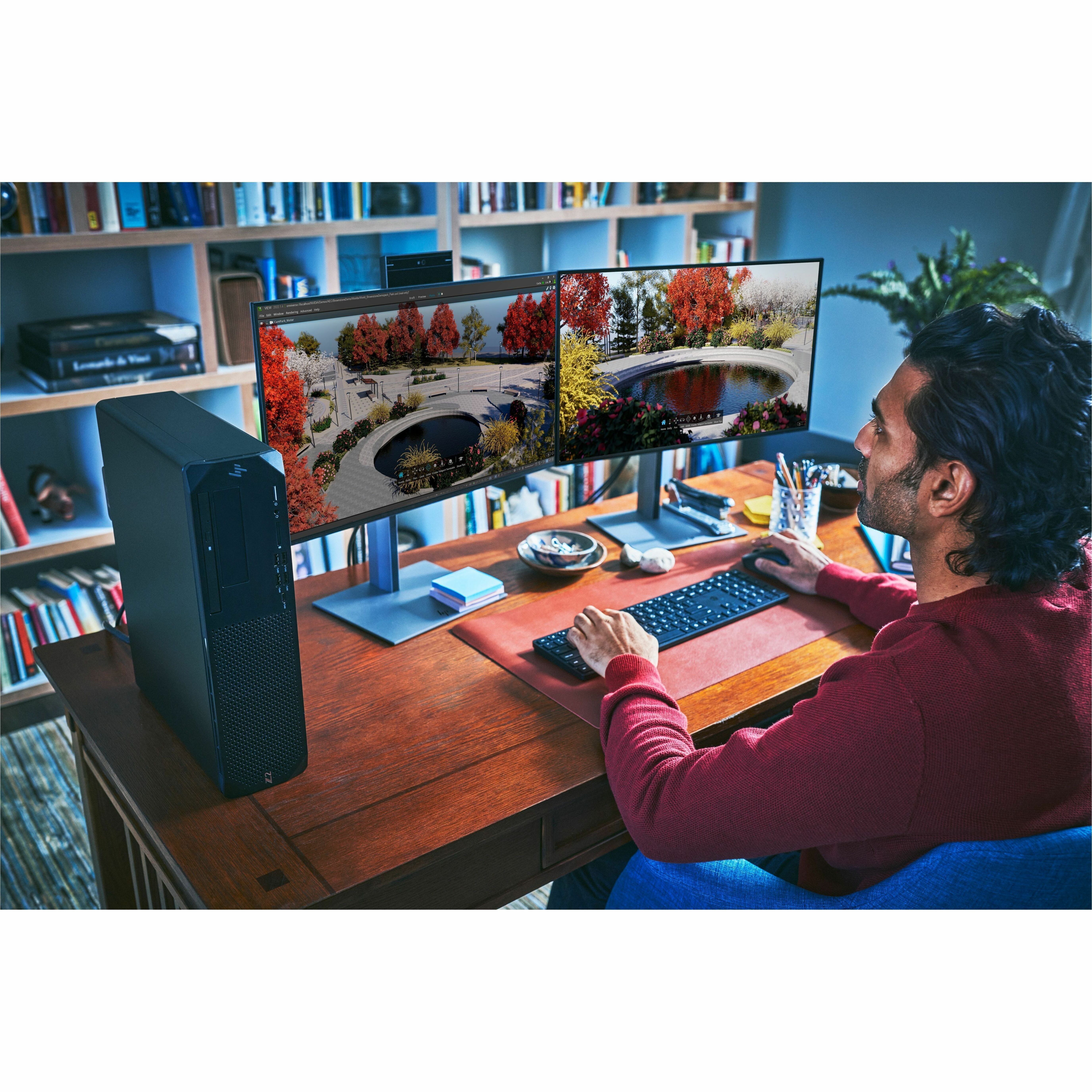 HP Z2 G9 Workstation - Core i5 13th Gen i5-13500 - 8 GB - 256 GB SSD - Small Form Factor - Black - Intel W680 Chip - Serial ATA/600, NVMe Controller - 0, 1 RAID Levels - Gigabit Ethernet — life style