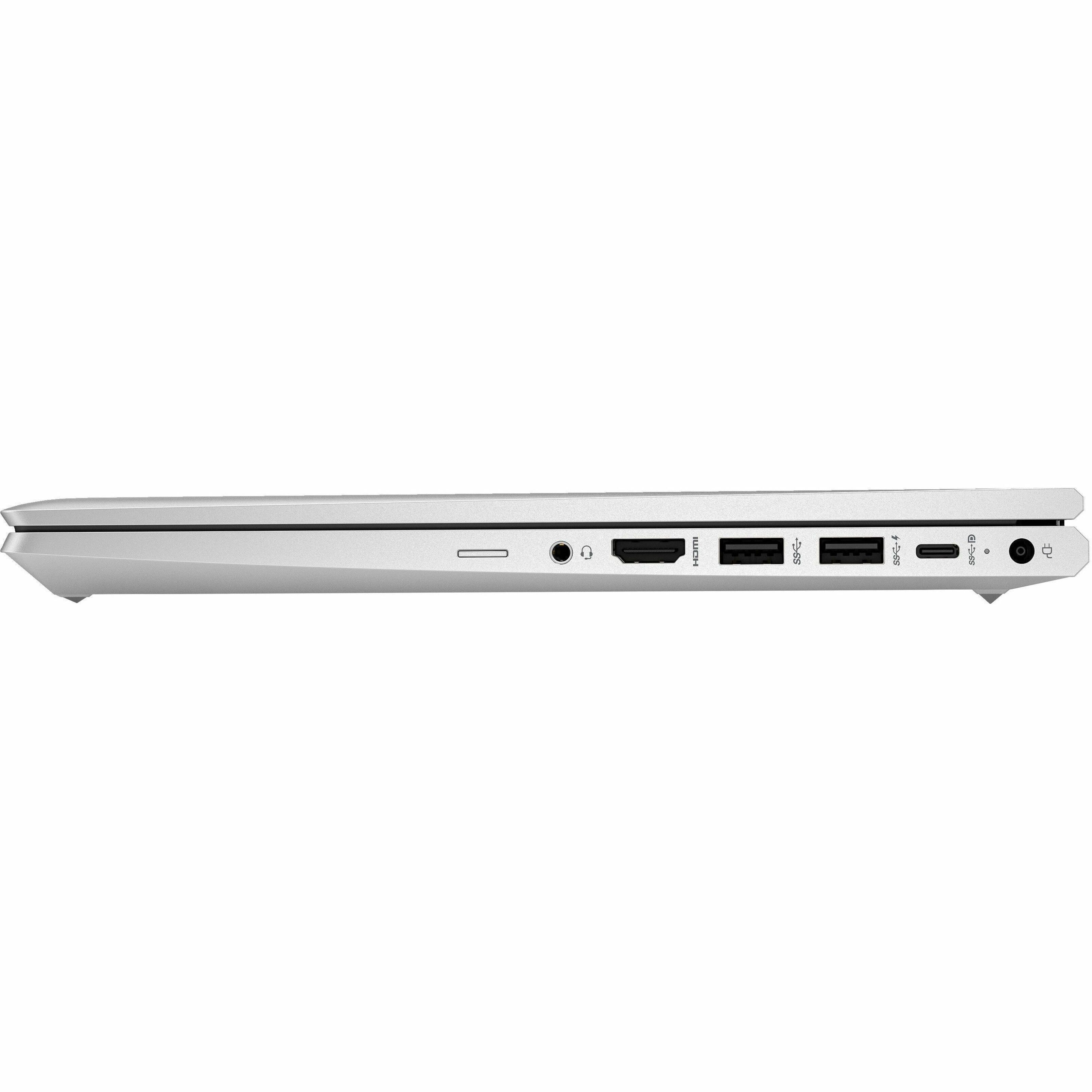 HP EliteBook 645 G10 14" Notebook - 60 Hz - AMD Ryzen 3 7330U - 16 GB - 256 GB SSD - AMD Chip - AMD Radeon Graphics - IEEE 802.11ax Wireless LAN Standard — leftmaximum