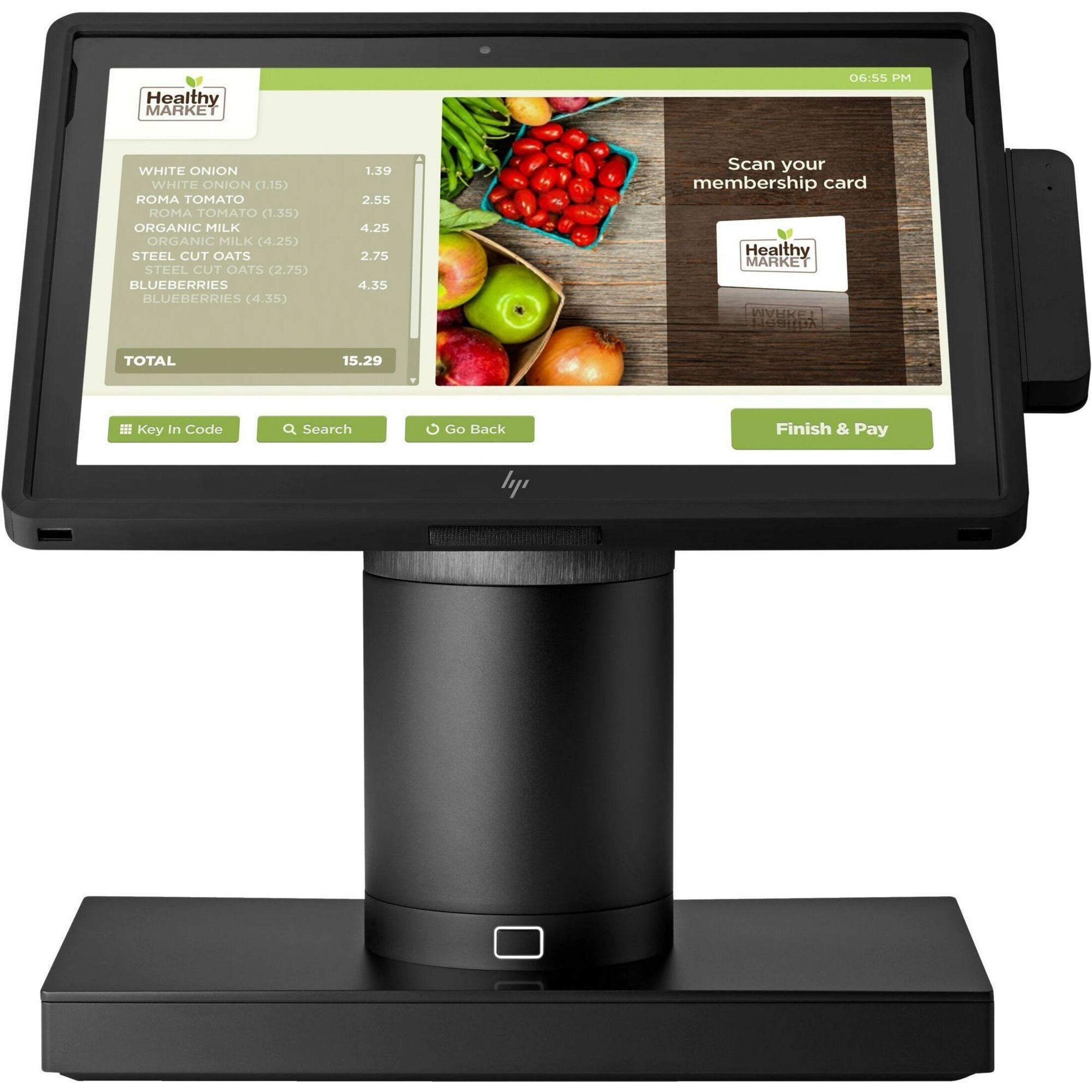 HP Engage Go 10" Mobile System - Core i3 3.90 GHz - 8 GB DDR4 SDRAM - 256 GB SSD — alternate image1