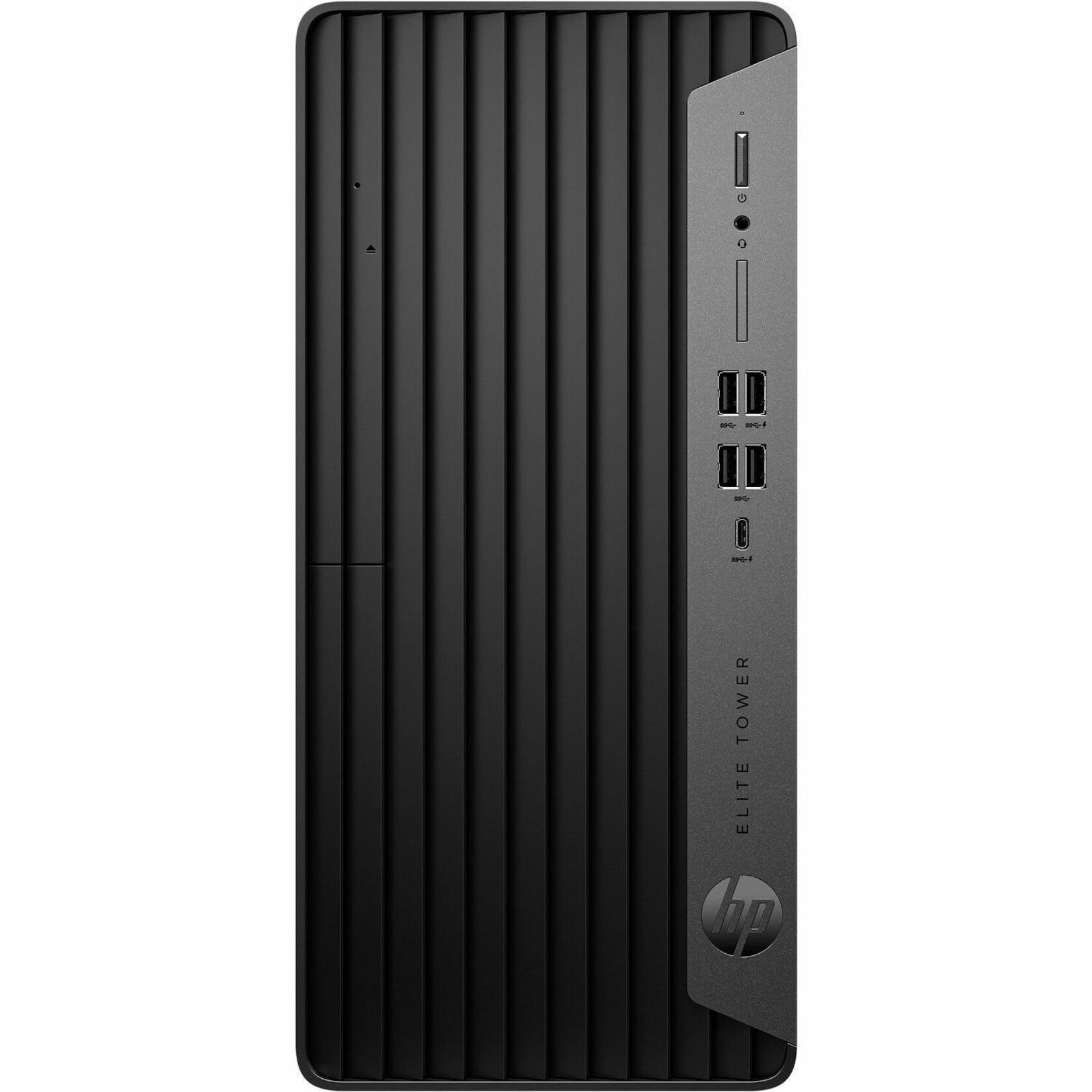 HP Elite 600 G9 Desktop Computer - Intel Core i3 12th Gen i3-12100 - 16 GB - 256 GB PCI Express NVMe SSD - Tower - Intel Q670 Chip — frontmaximum