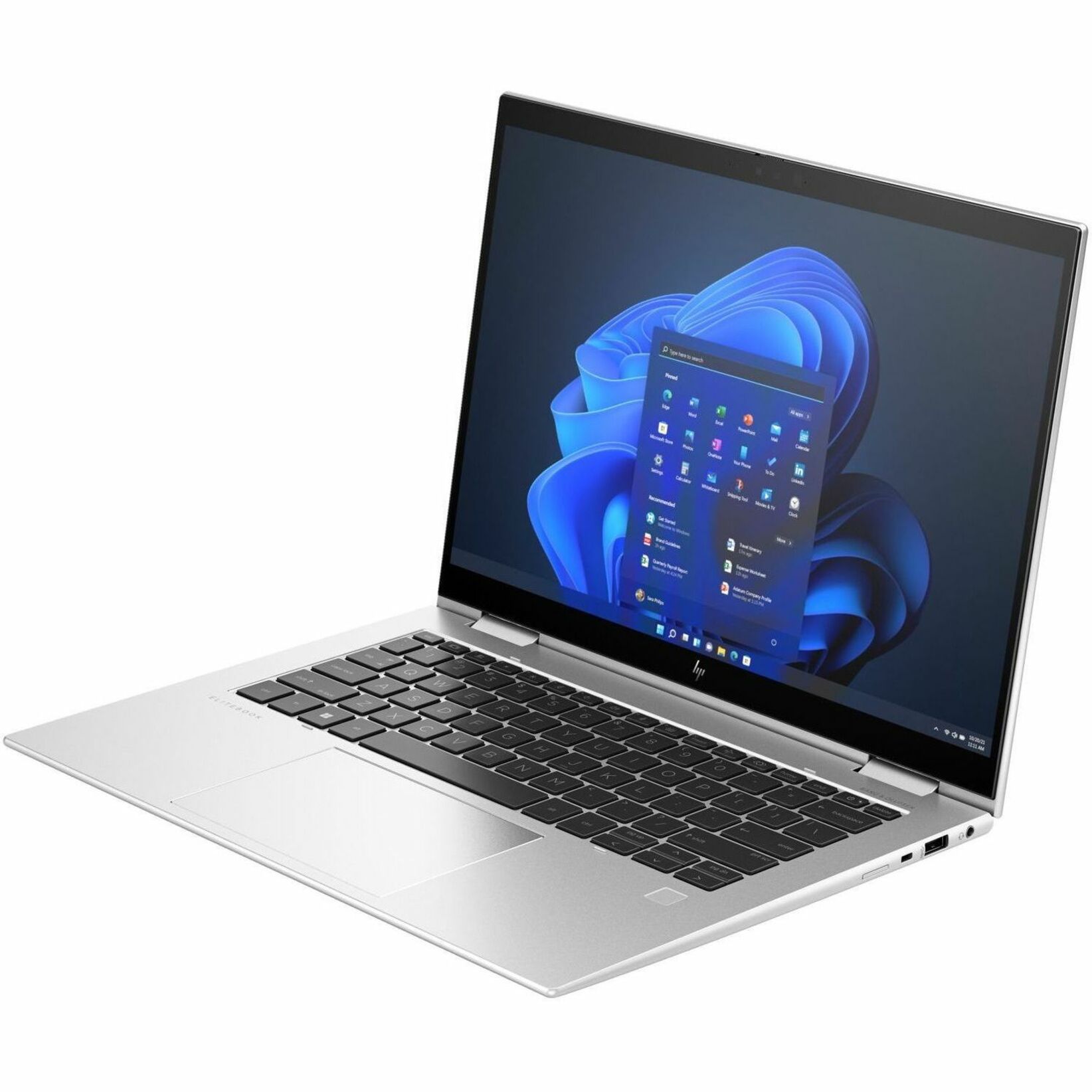 HP Elite x360 1040 G10 14" Touchscreen Convertible 2 in 1 Notebook - Intel Core i5 13th Gen i5-1345U - 16 GB - 512 GB SSD - Intel Chip - Intel Iris Xe Graphics - IEEE 802.11ax Wireless LAN Standard — alternate image5