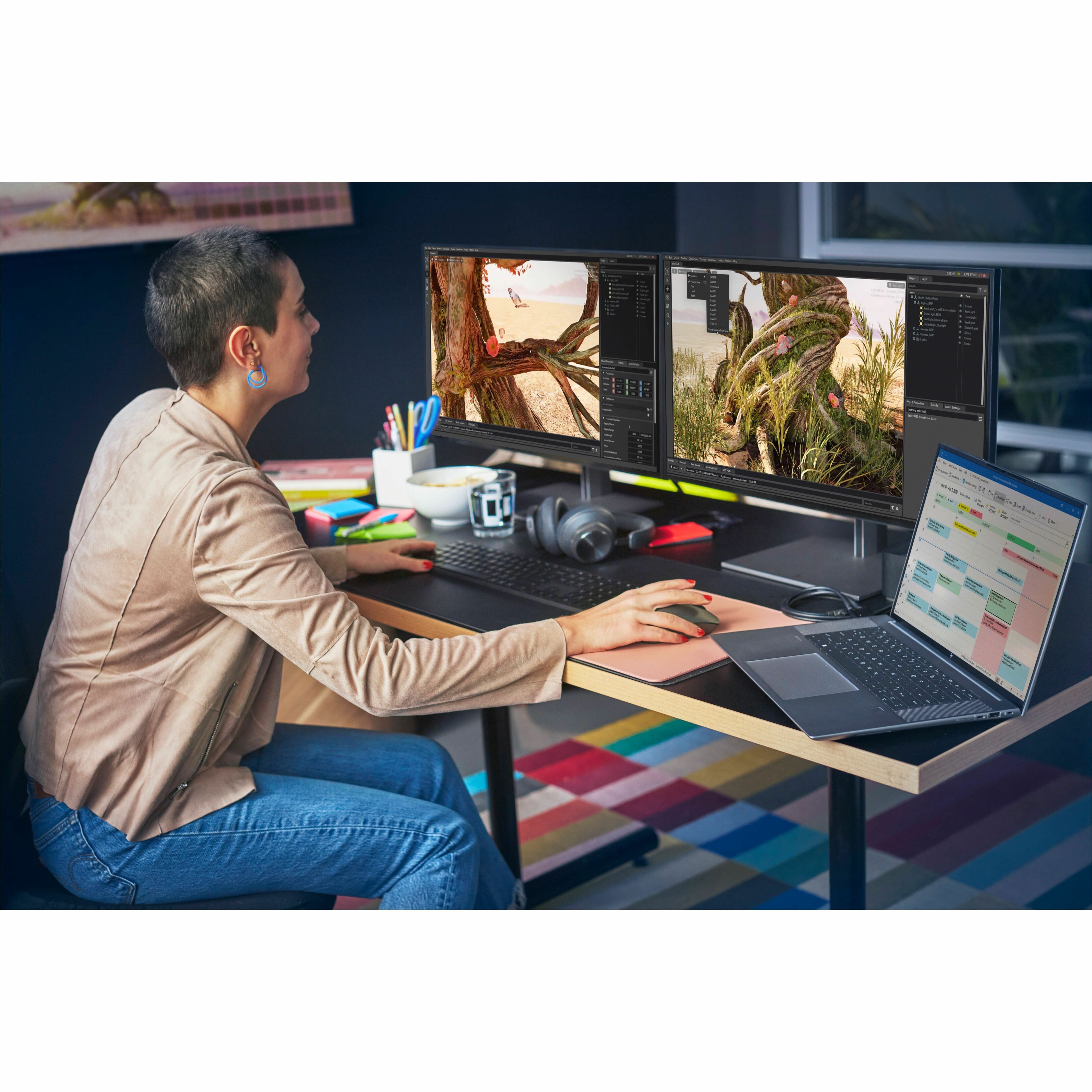 HP ZBook Studio G9 16" Mobile Workstation - Intel Core i7 12th Gen i7-12800H - 32 GB - 512 GB SSD - Intel Chip - IEEE 802.11ax Wireless LAN Standard — life style