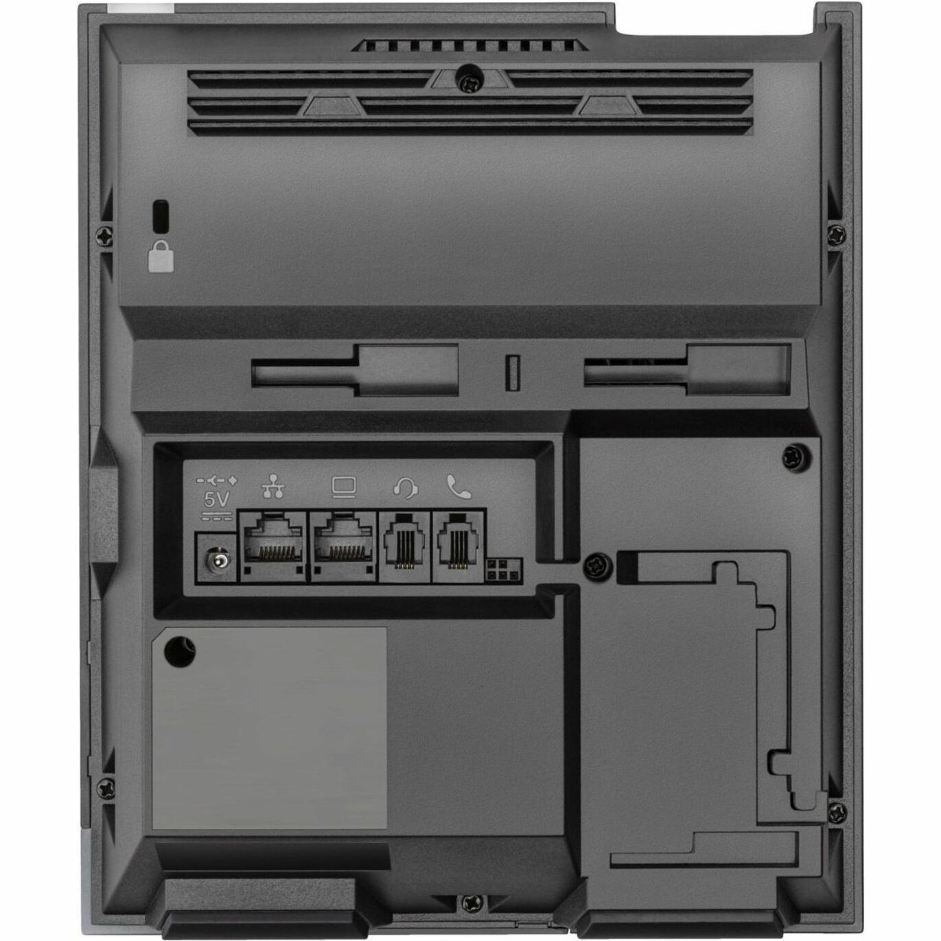 Poly CCX 400 IP Phone - Corded - Corded - Desktop, Wall Mountable - VoIP - 2 x Network (RJ-45) - PoE Ports — alternate image2