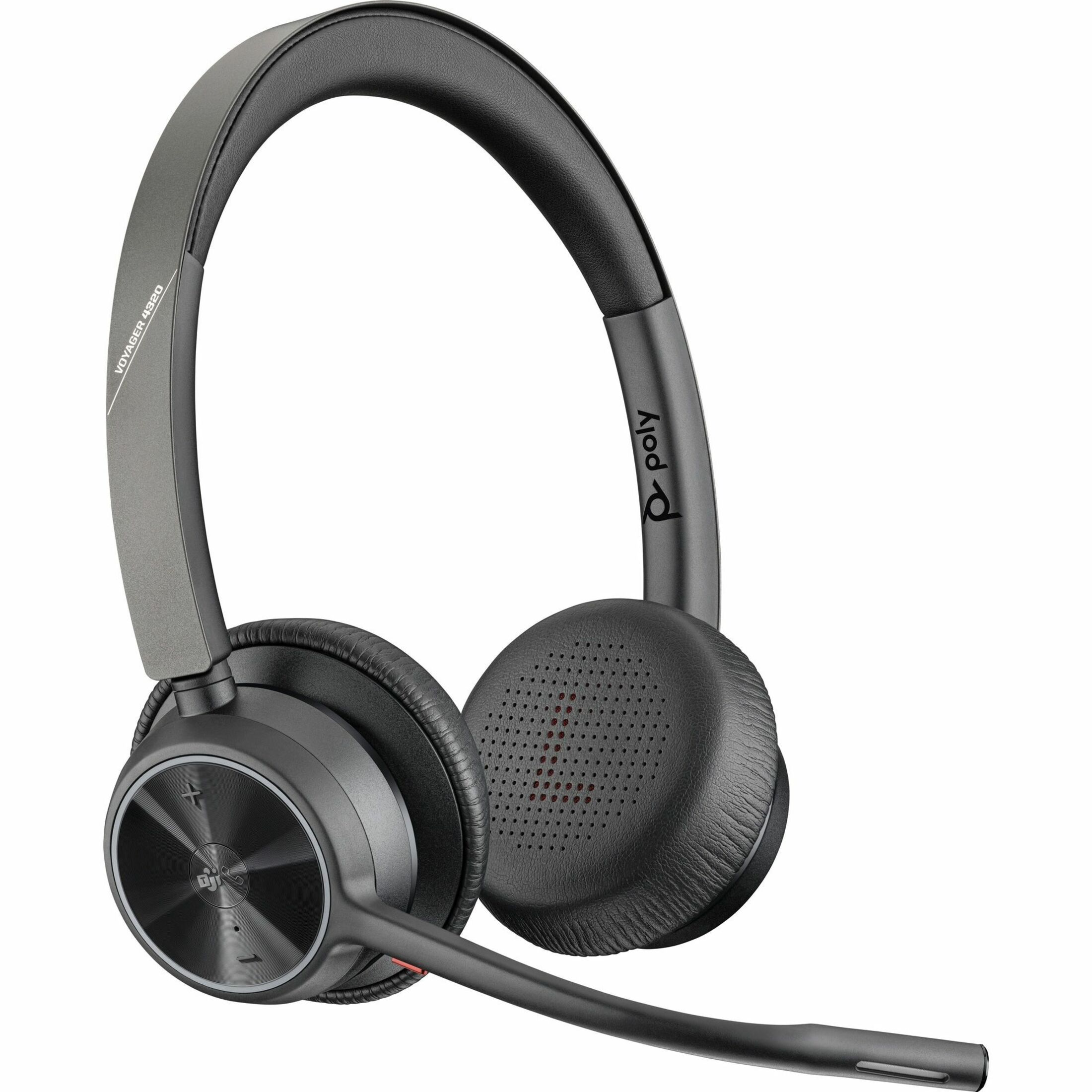 Poly Voyager 4320-M Microsoft Teams Certified USB-A Headset +BT700 dongle TAA - Microsoft Teams CertificationUSB Type A