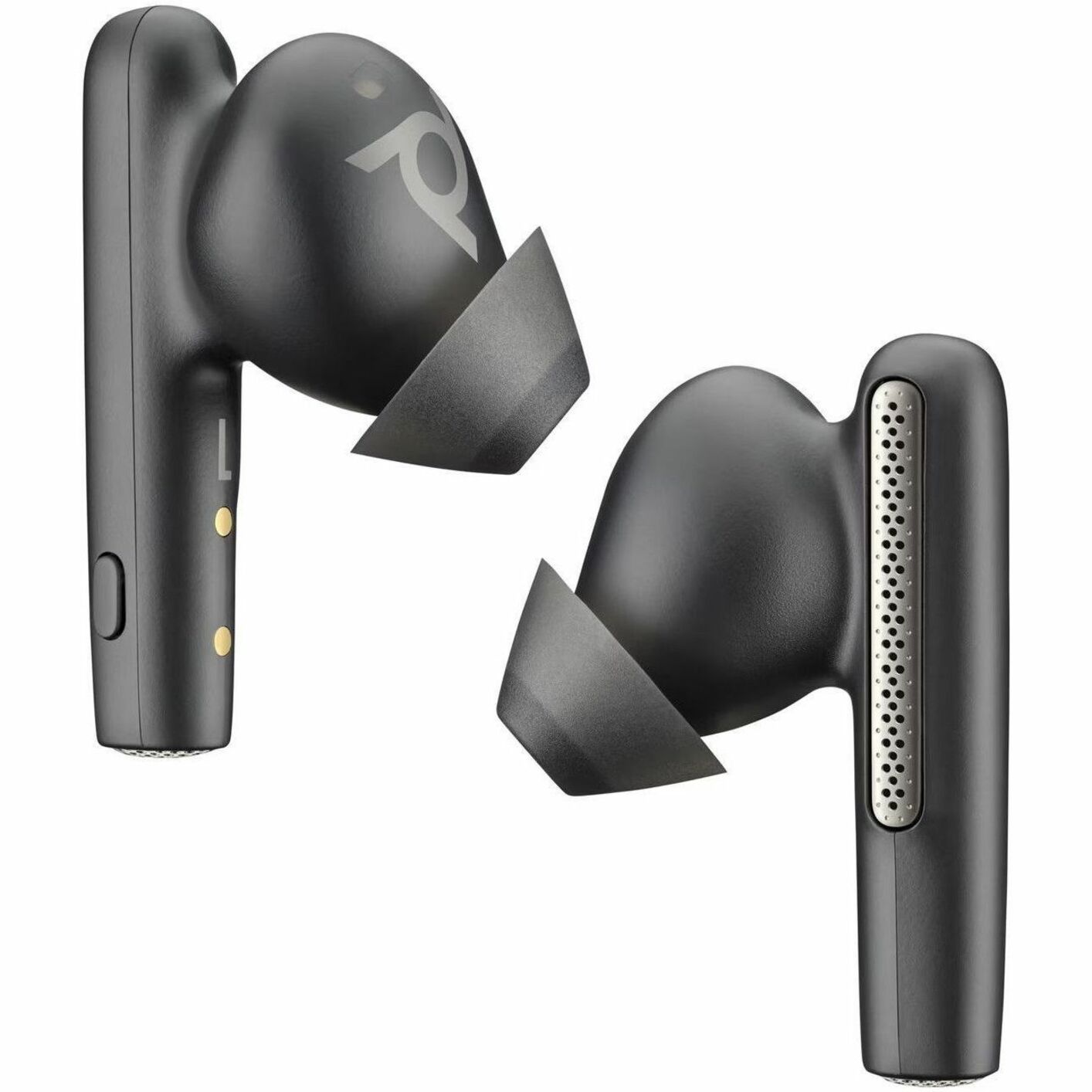 Poly Voyager Free 60+ UC Earset - Siri, Google Assistant - Stereo - True Wireless - Bluetooth - 98.4 ft - 20 Hz to 20 kHz - Earbud - Binaural - In-ear - Noise Cancelling Microphone - Carbon Black — alternate image12