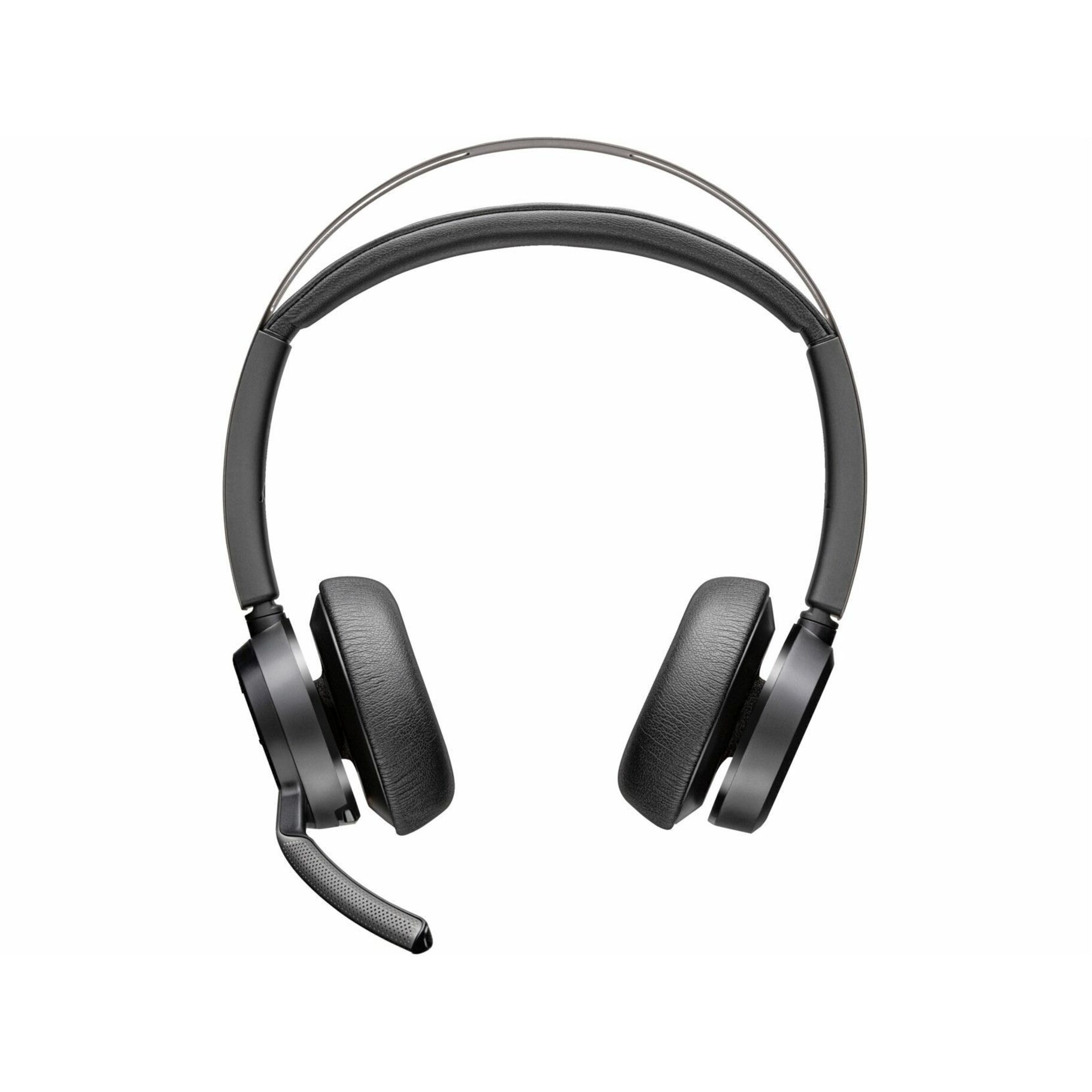 Poly Voyager Focus 2 Headset - Microsoft Teams Certification - Stereo - Wireless - Bluetooth - 164 ft - 20 Hz to 20 kHz - On-ear - Binaural - Ear-cup - MEMS Technology, Electret Condenser, Noise Cancelling Microphone - Noise CancelingTAA Compliant