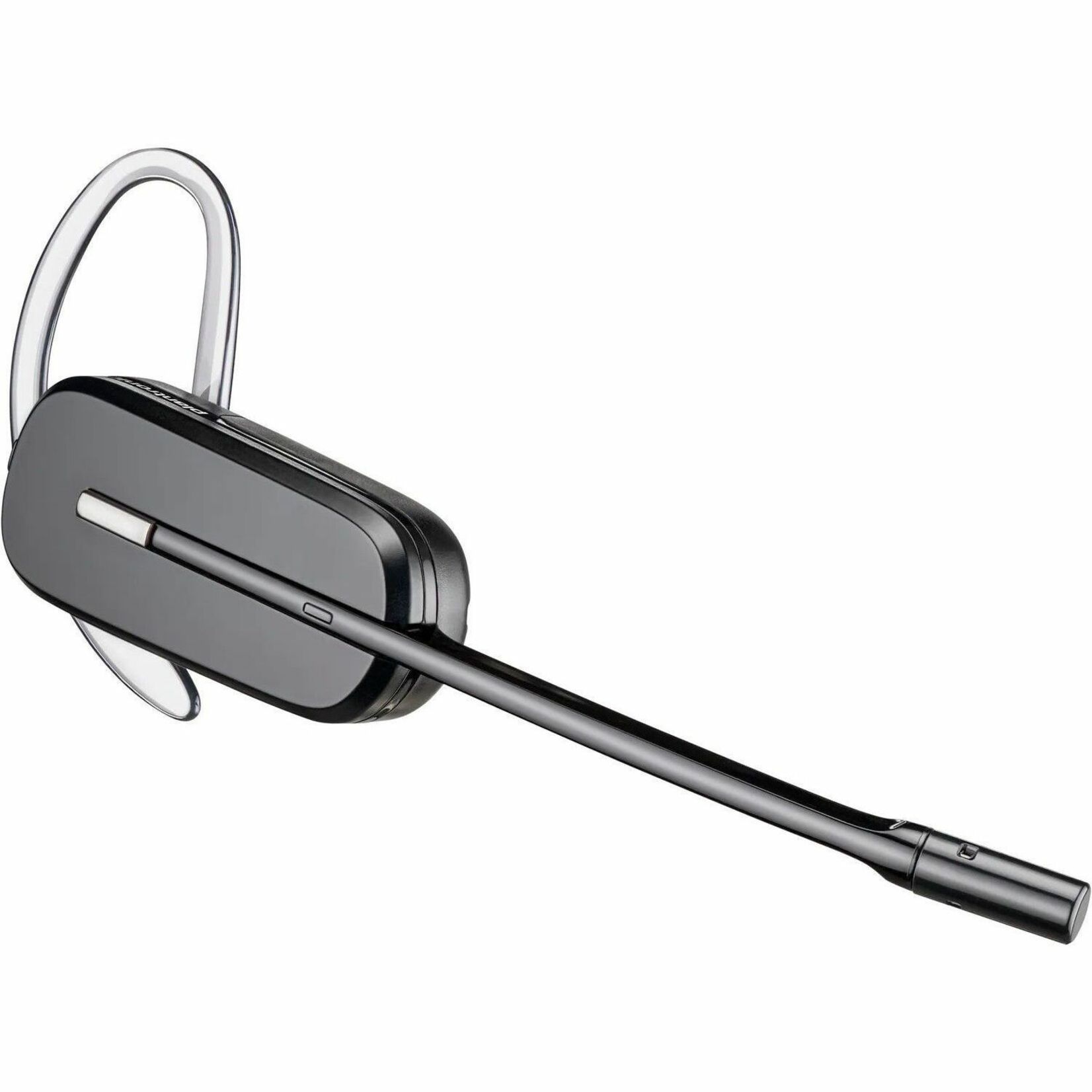 Poly CS540A Headset with handset lifter TAA - Mono - Wireless - DECT - 393.7 ft - Over-the-ear - Monaural - In-ear - Noise Cancelling Microphone - Noise Canceling - Black - TAA Compliant — rear