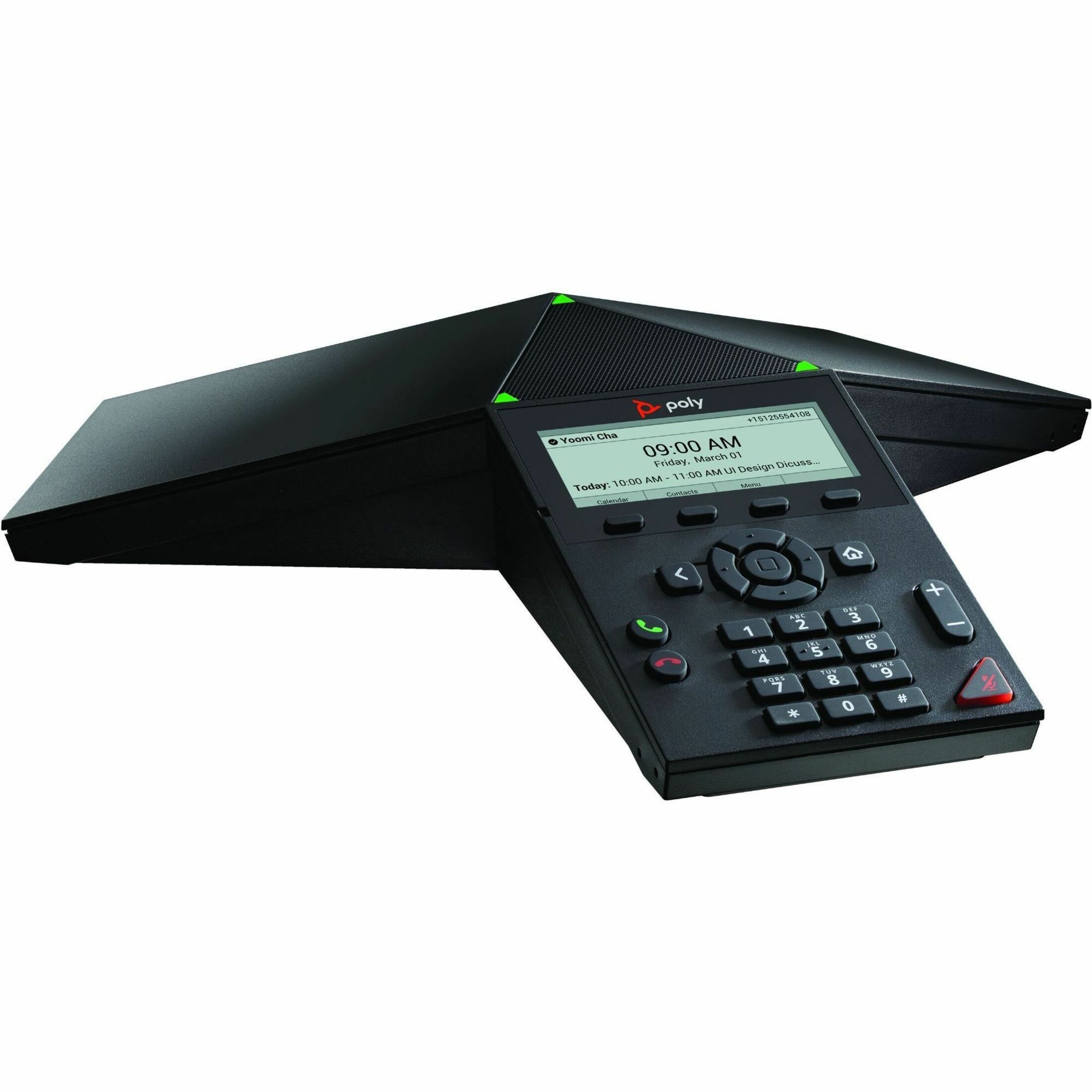 Poly Trio 8300 IP Conference Phone and PoE-enabled GSA/TAA - VoIP - IEEE 802.11a/b/g/n - 1 x Network (RJ-45) - PoE Ports — alternate image3