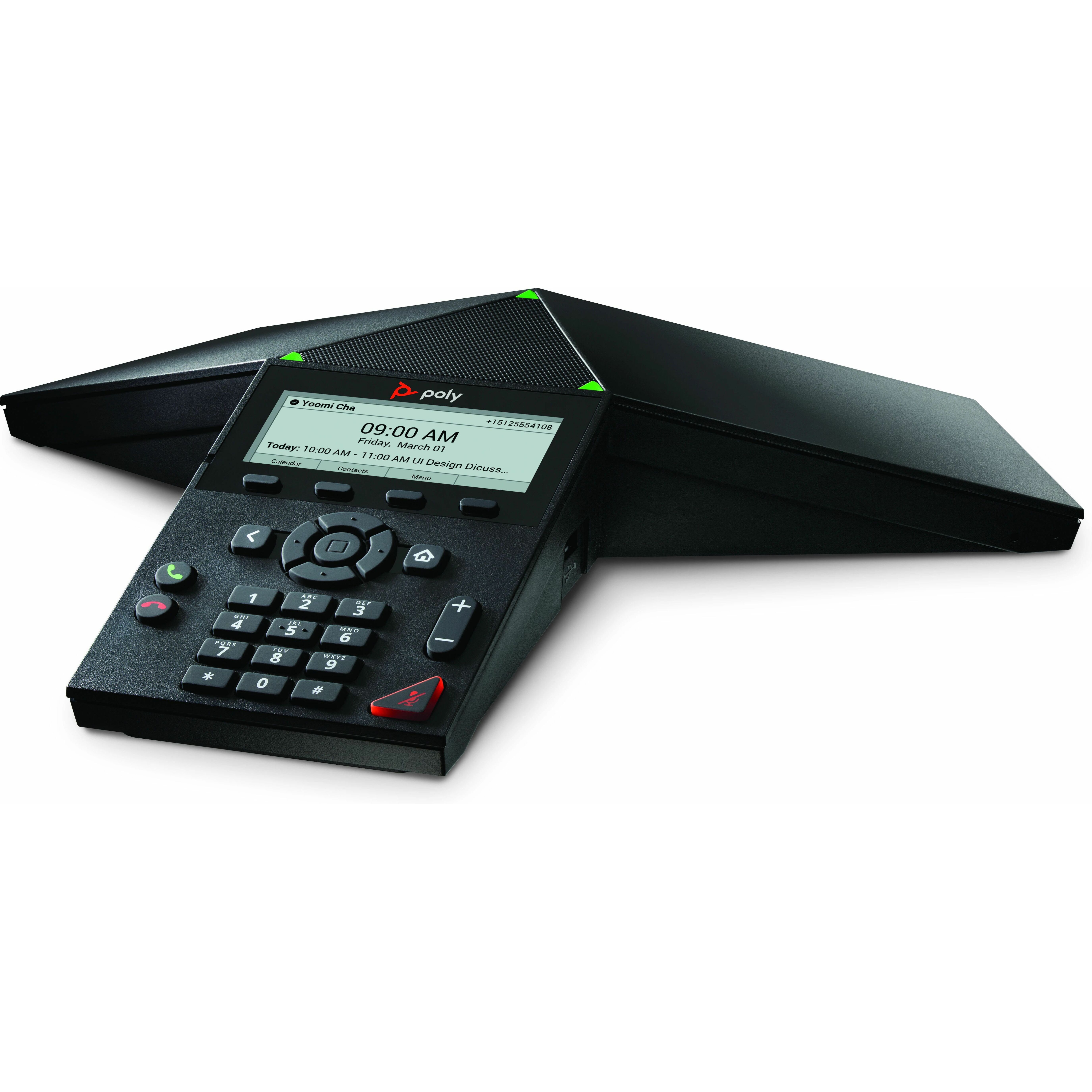 Poly Trio 8300 IP Conference Phone and PoE-enabled No Radio GSA/TAA - VoIP - 1 x Network (RJ-45) - PoE Ports