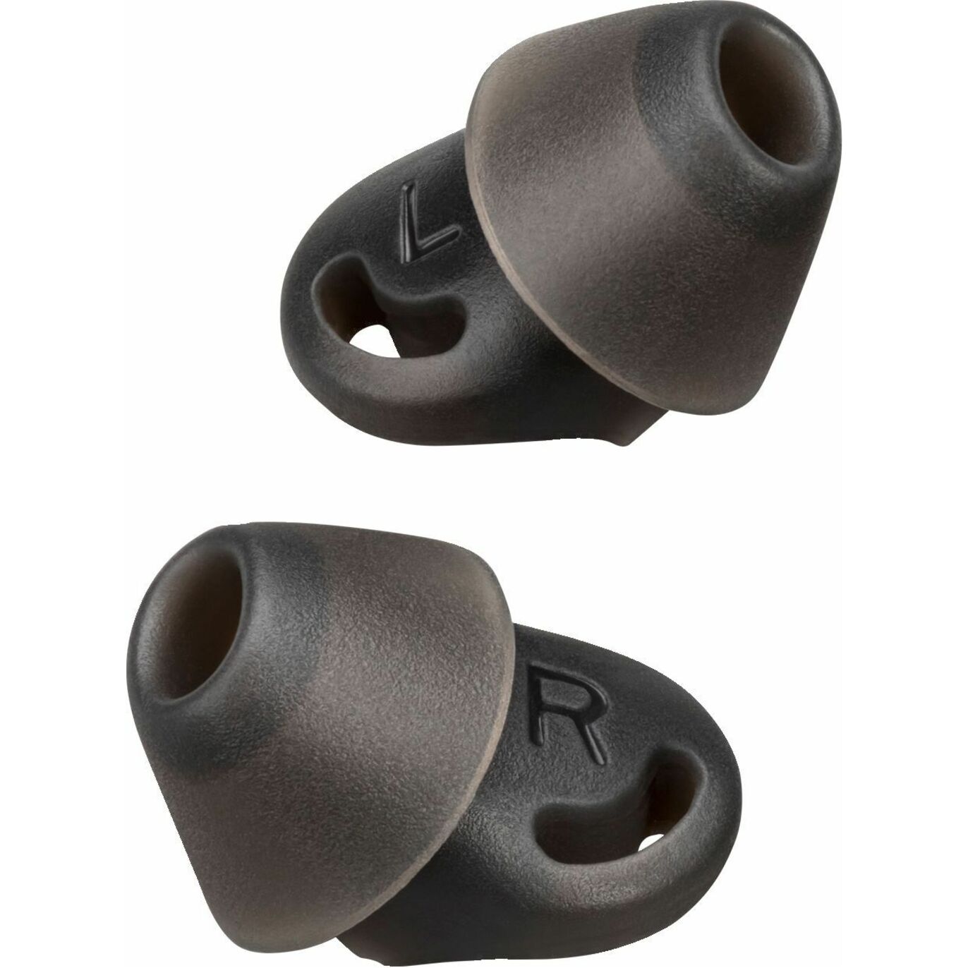 Poly Ear Tip - Medium Size - Black - 2 / Pack