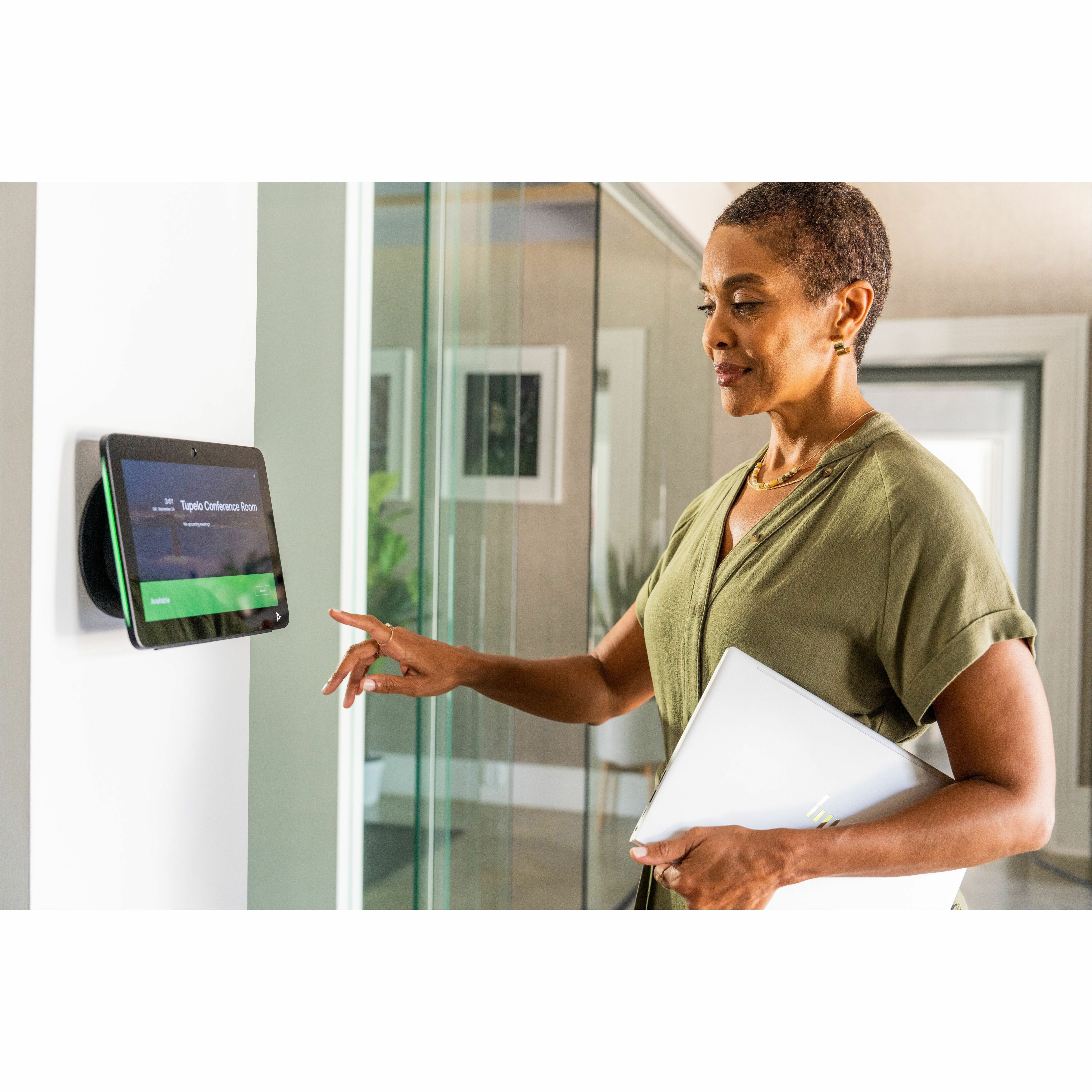 Poly TC10 Touch Controller Black - For Video Conferencing - Wall Mountable — alternate image10