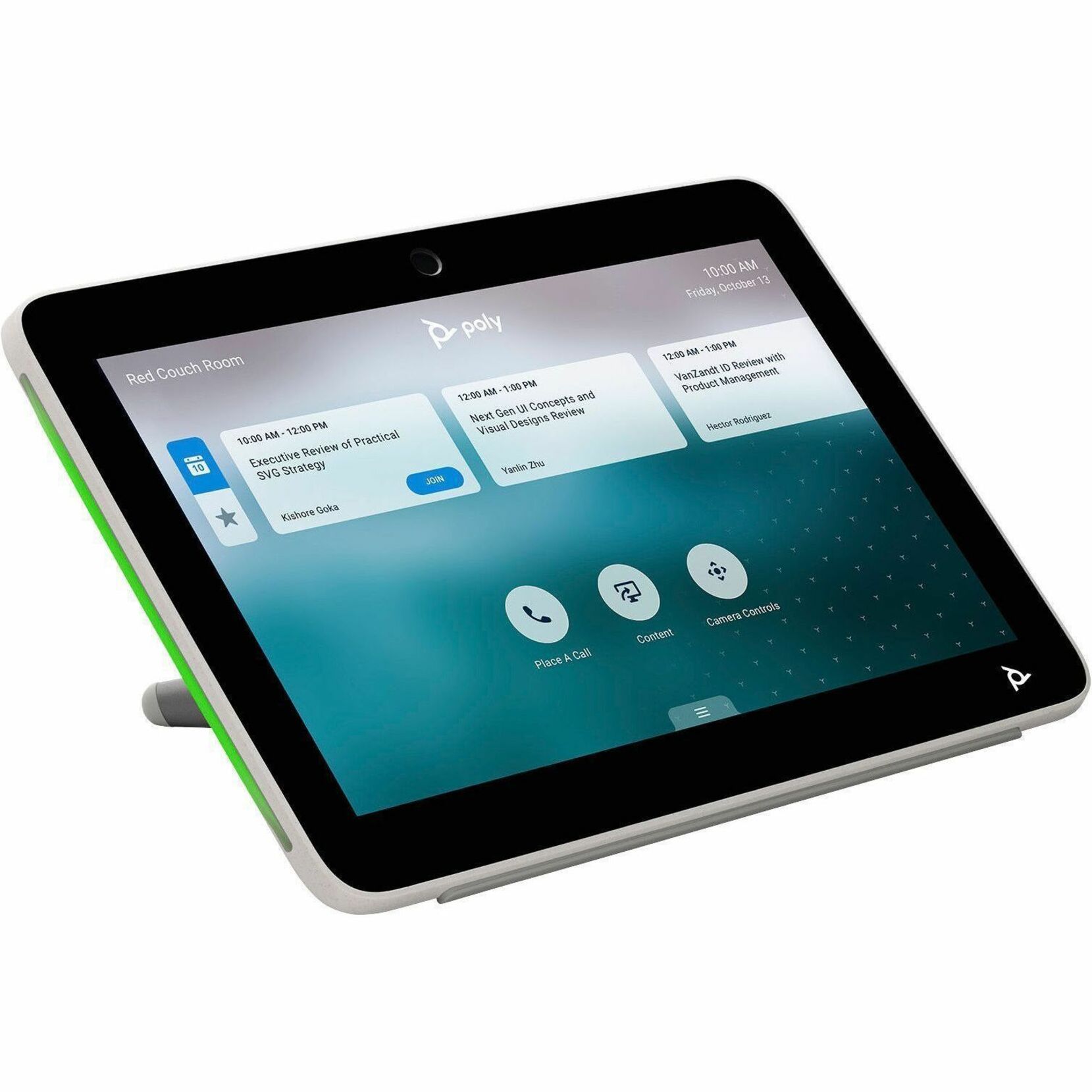 Poly Wall Mount for Touch Panel - White — alternate image2