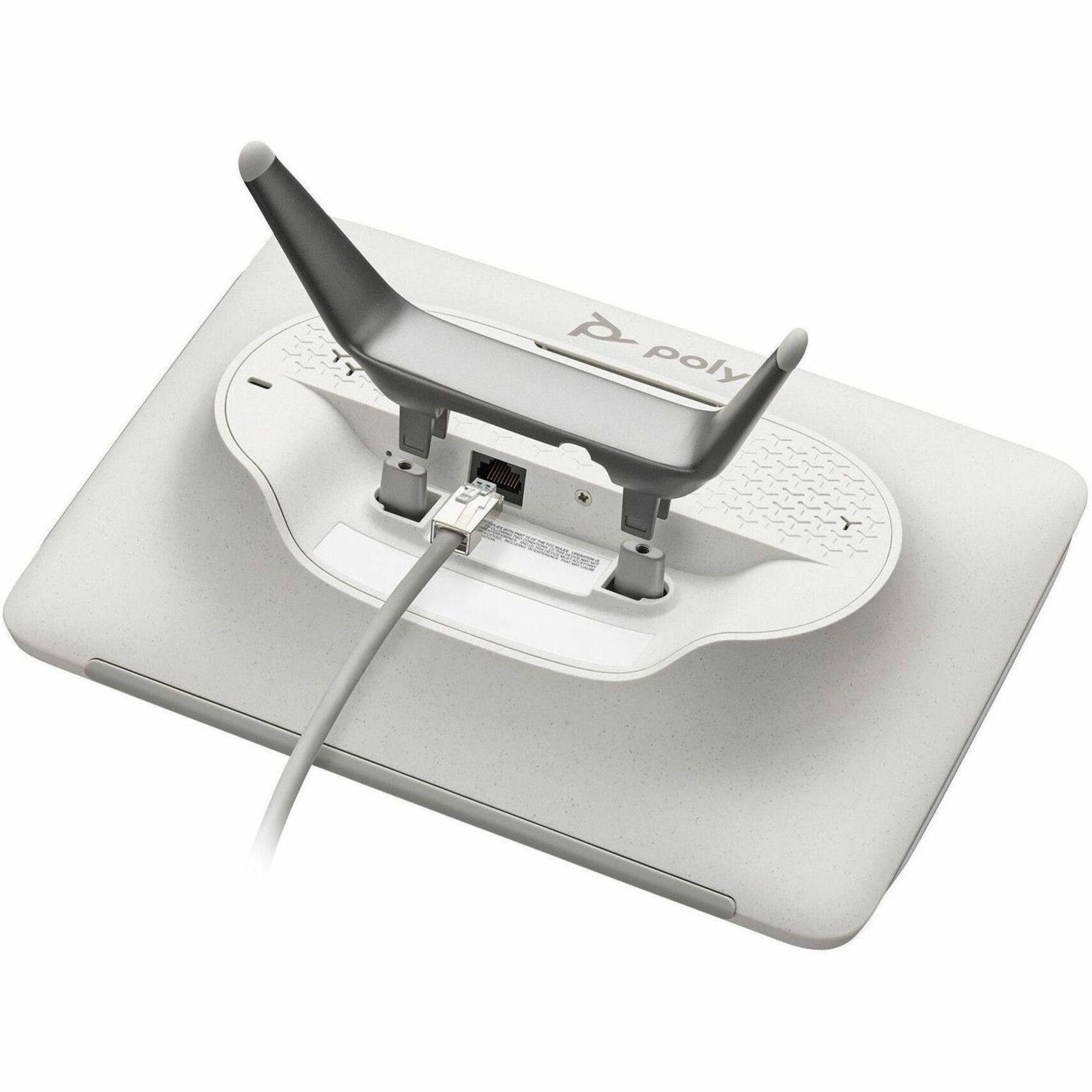 Poly Glass Mount for Touch Panel - White — alternate image1