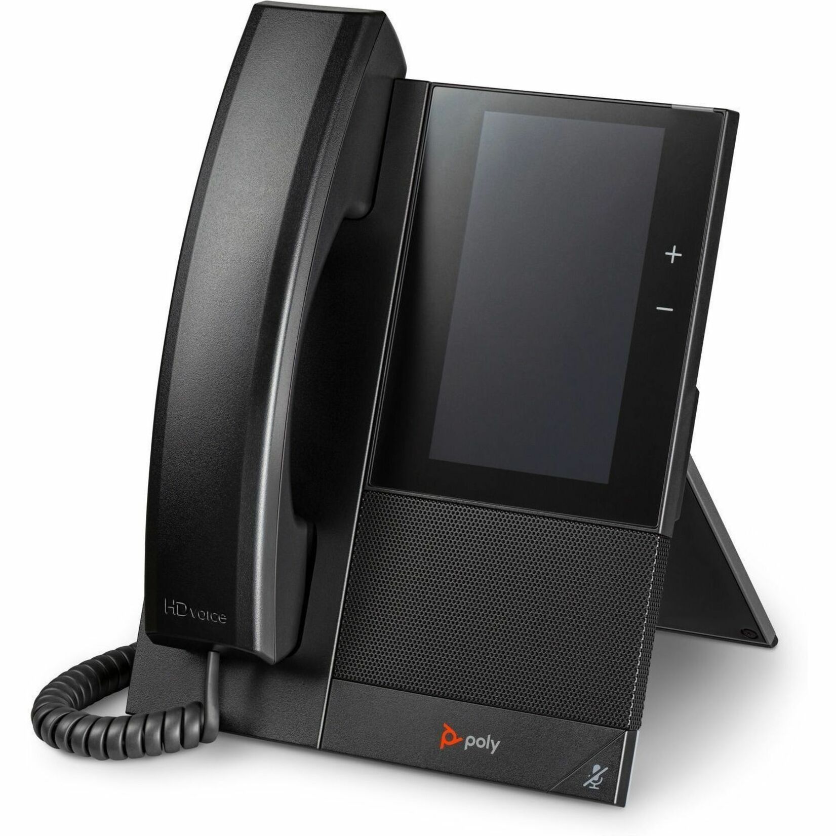 Poly CCX 505 IP Phone - Corded - Corded/Cordless - Wi-Fi, Bluetooth - Desktop, Wall Mountable - Black - 24 x Total Line - VoIP - 5" LCD - IEEE 802.11b/g/n - 2 x Network (RJ-45) - PoE Ports — alternate image3