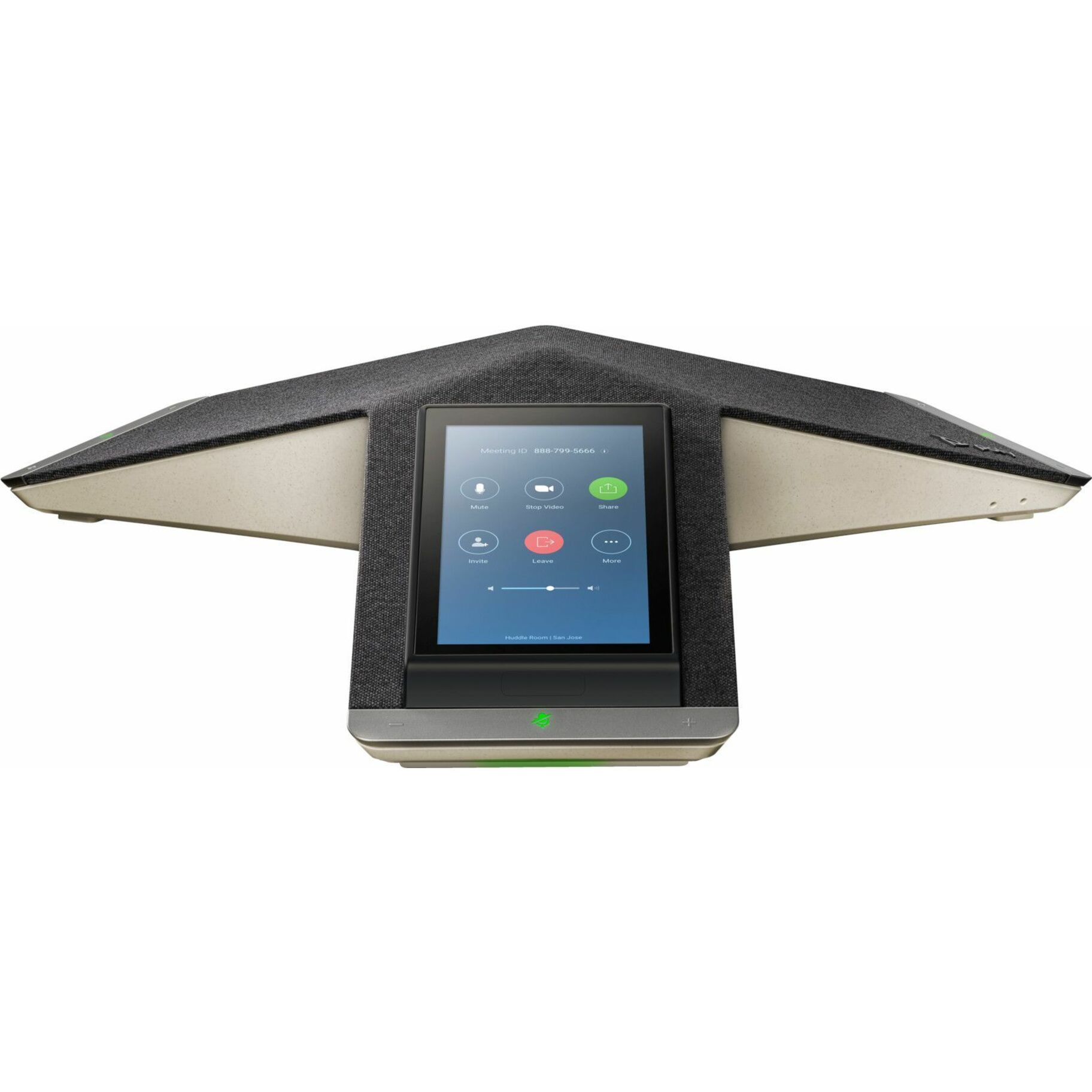 Poly Trio C60 IP Conference Station - Corded/Cordless - Wi-Fi - Tabletop - Black - 3 x Total Line - VoIP - 5" LCD - 2 x Network (RJ-45) - PoE Ports
