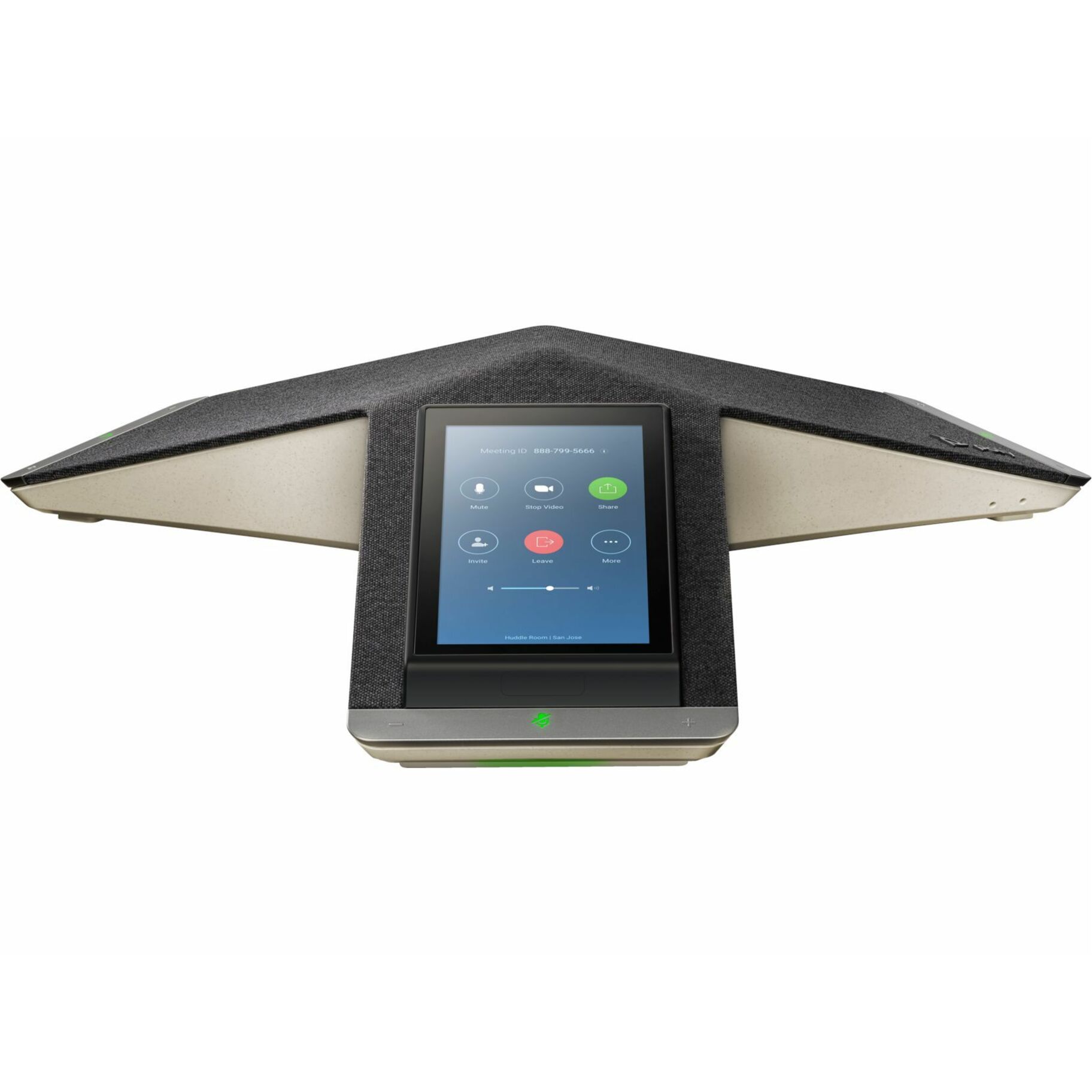 Poly Trio C60 IP Conference Station - Corded/Cordless - Bluetooth, Wi-Fi - Black - VoIP - IEEE 802.11a/b/g/n - 2 x Network (RJ-45) - PoE Ports