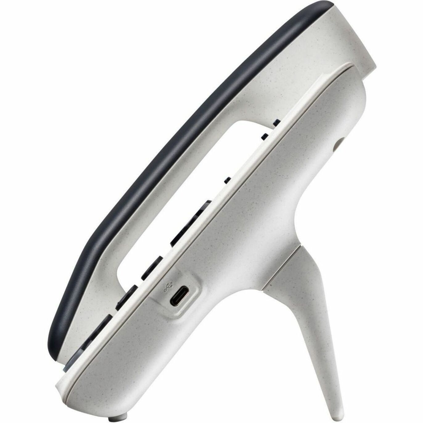 Poly Edge E100 IP Phone - Corded - Corded - Desktop, Wall Mountable - Black - VoIP - 2 x Network (RJ-45) - PoE Ports — alternate image2
