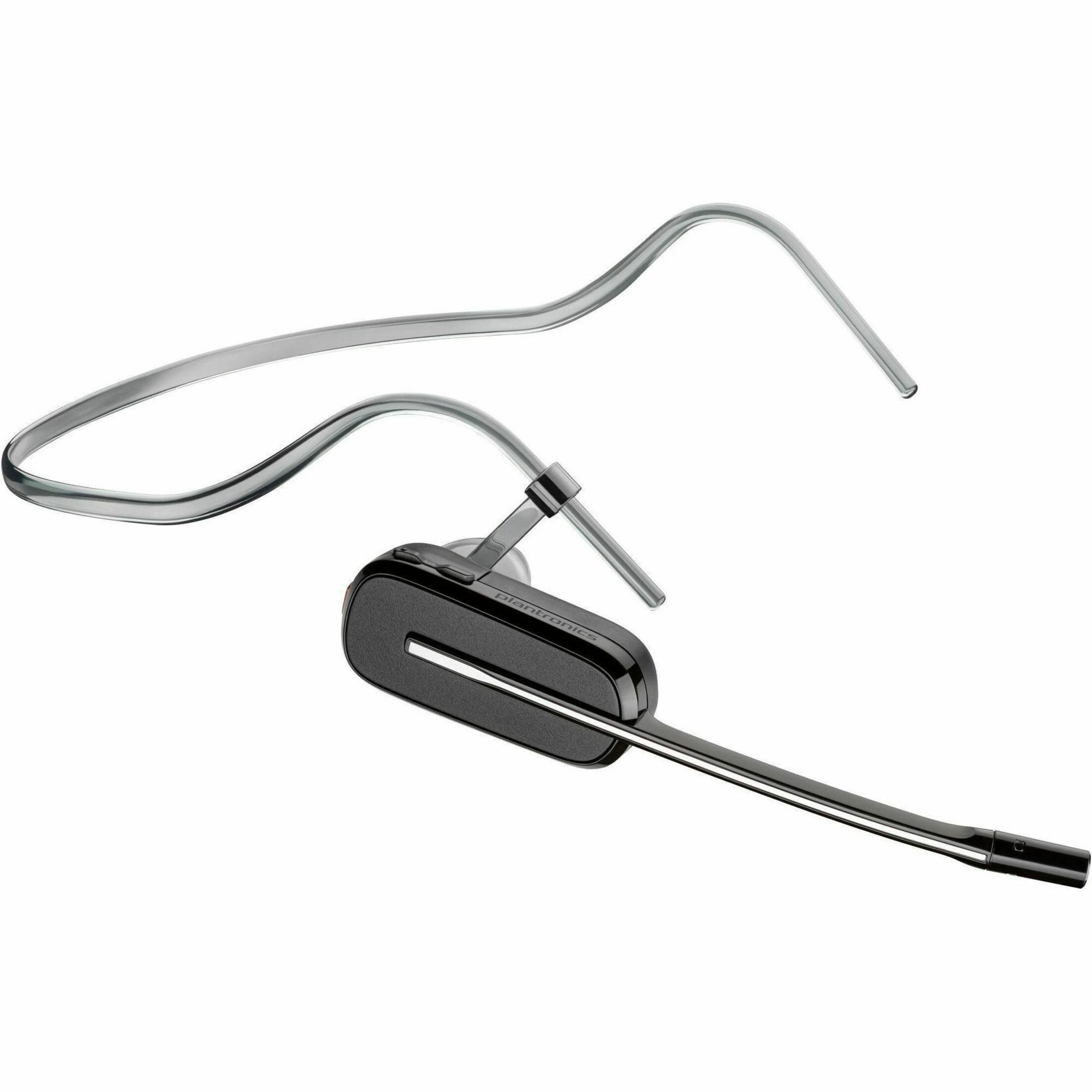 Poly Savi 8240 Office DECT 1920-1930 MHz USB-A Headset TAA - Mono - USB Type A, RJ-11 - Wired/Wireless - Bluetooth/DECT - 590 ft - 32 Ohm - 20 Hz to 20 kHz - On-ear, Over-the-head - Monaural - Supra-aural - Noise Cancelling Microphone - Black - TAA Compliant — alternate image3