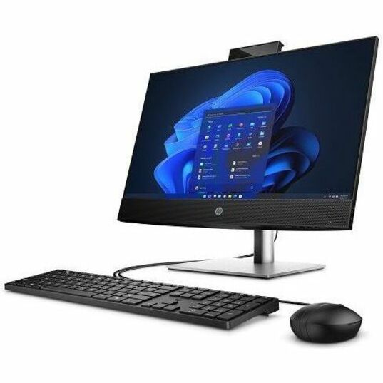 HP ProOne 440 G9 All-in-One Computer - Intel Core i7 12th Gen i7-12700 - vPro Technology - 16 GB - 256 GB SSD - 23.8" Full HD - Desktop - Intel Q670 Chip - 1920 x 1080 — left