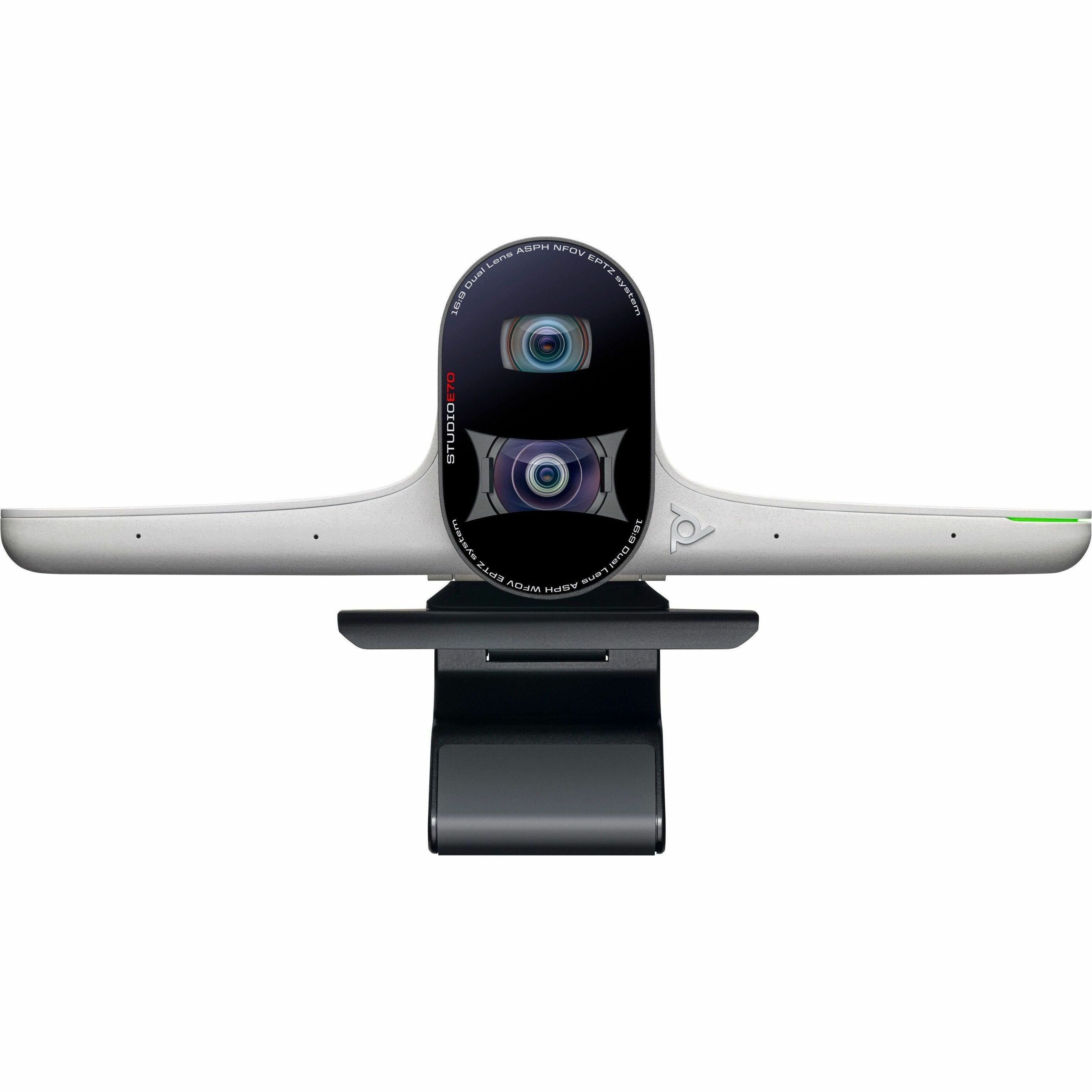 Poly Studio E70 Smart Camera GSA/TAA - 3840 x 2160 Video - 140° Angle - Network (RJ-45) - Windows — front