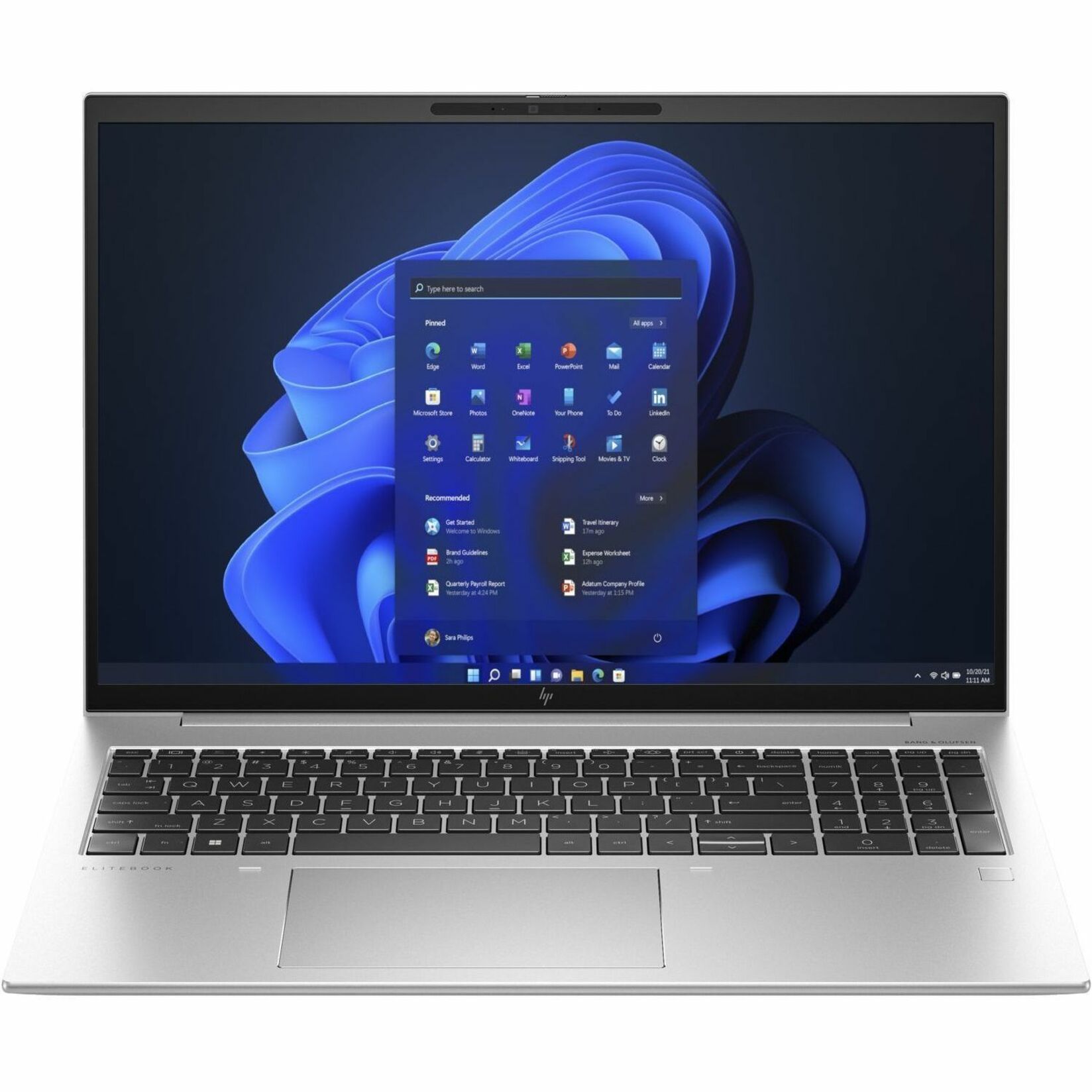 HP EliteBook 860 G10 16" Notebook - WUXGA - Intel Core i7 13th Gen i7-1370P - 32 GB - 512 GB SSD - Intel Chip - 1920 x 1200 - Windows 11 Pro - Intel Iris Xe Graphics - In-plane Switching (IPS) Technology - Front Camera/Webcam - IEEE 802.11ax Wireless LAN Standard — frontmaximum