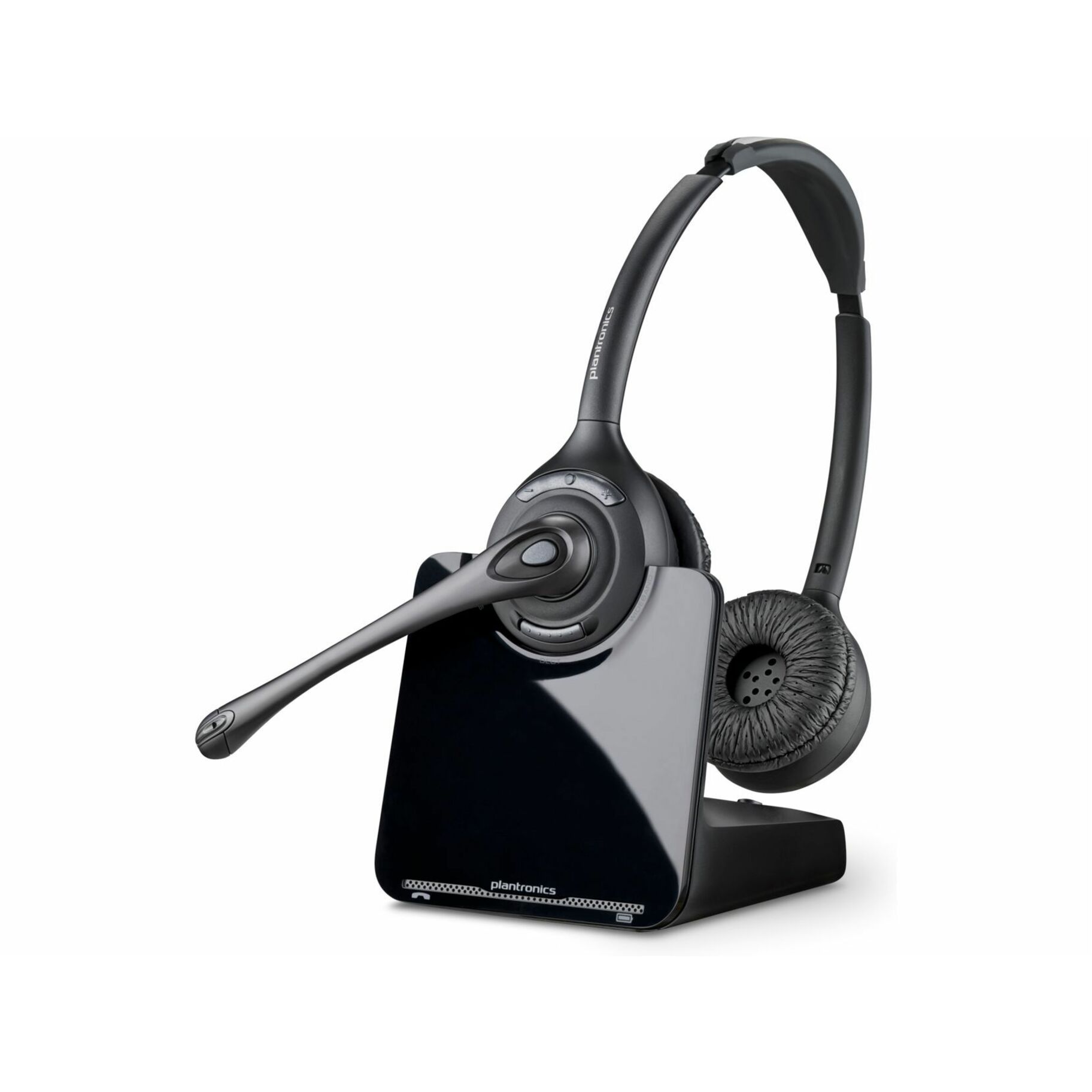 Poly CS520 Headset - Stereo - Wireless - DECT - Over-the-head - Binaural