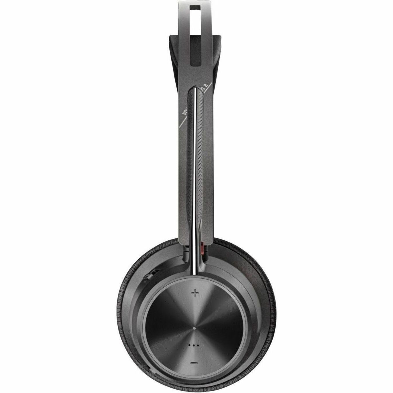 Poly Poly Voyager Focus 2 USB-A Headset TAA - Stereo - Micro USB - Wireless - Bluetooth - 164 ft - 20 Hz to 20 kHz - On-ear - Binaural - Ear-cup - MEMS Technology, Electret Condenser, Noise Cancelling MicrophoneTAA Compliant — left