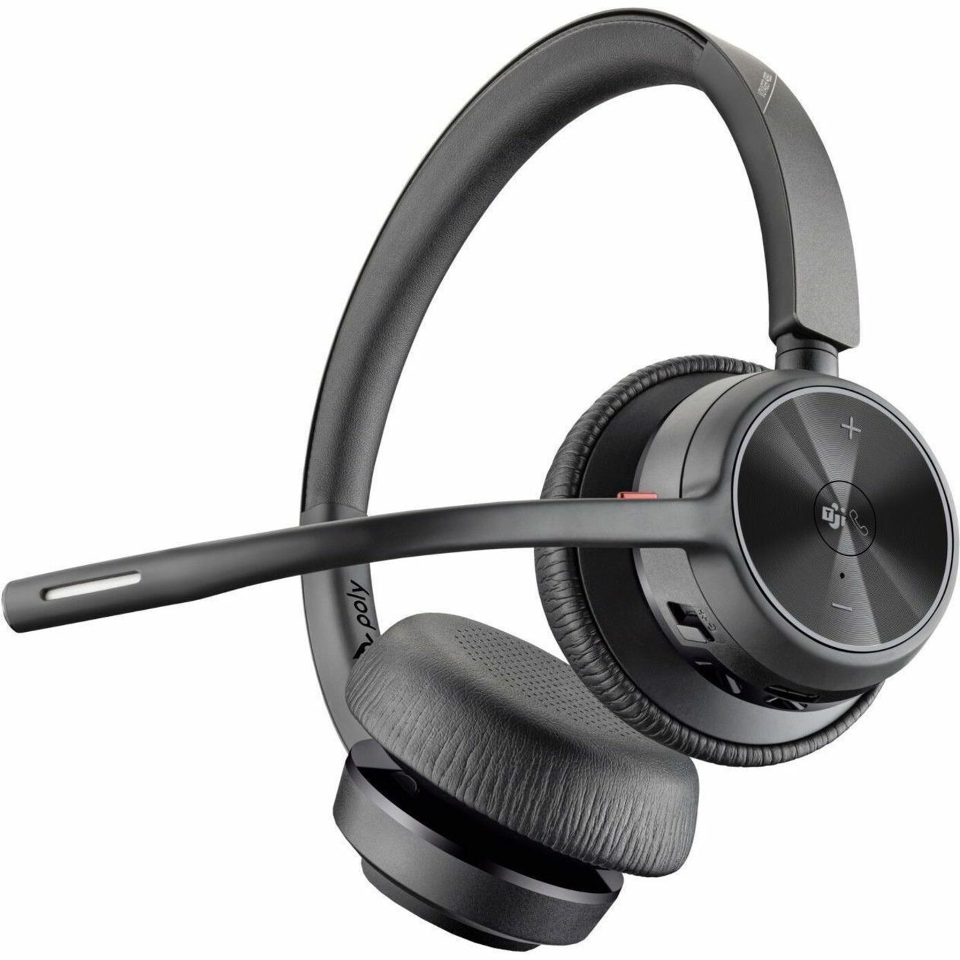 Poly Voyager 4320-M Microsoft Teams Certified USB-A Headset +BT700 dongle TAA - Microsoft Teams CertificationUSB Type A — bottom