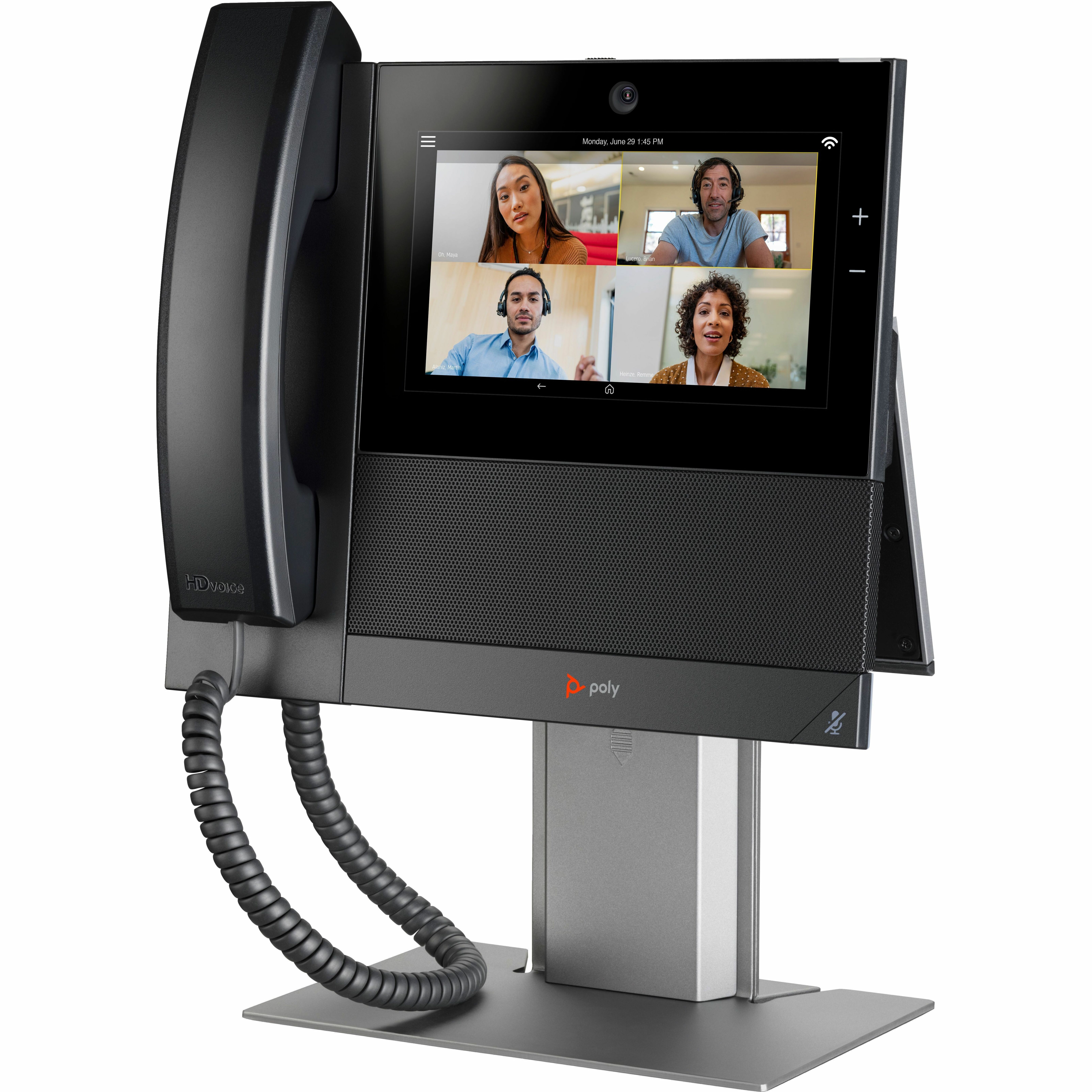 Poly Telephone Stand - Gray - For IP Phone — alternate image2