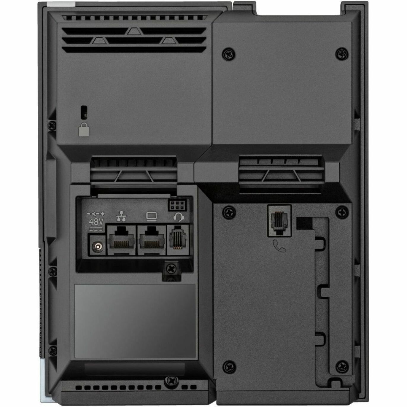 Poly CCX 505 IP Phone - Corded - Corded/Cordless - Bluetooth, Wi-Fi - Desktop, Wall Mountable - Black - 24 x Total Line - VoIP - 5" LCD - IEEE 802.11b/g/n - 2 x Network (RJ-45) - PoE Ports — alternate image4